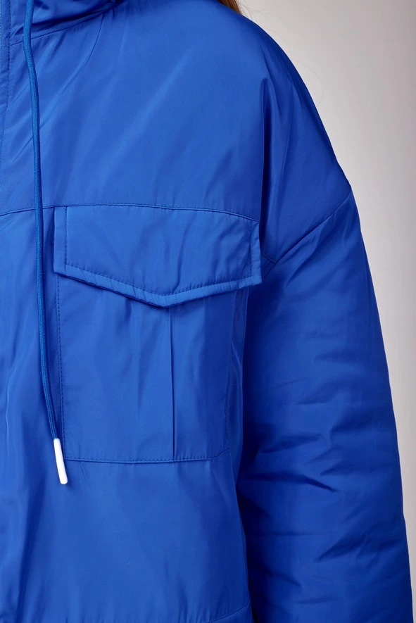 Демисезонная куртка синий для женщин 352/490/34150-65 69