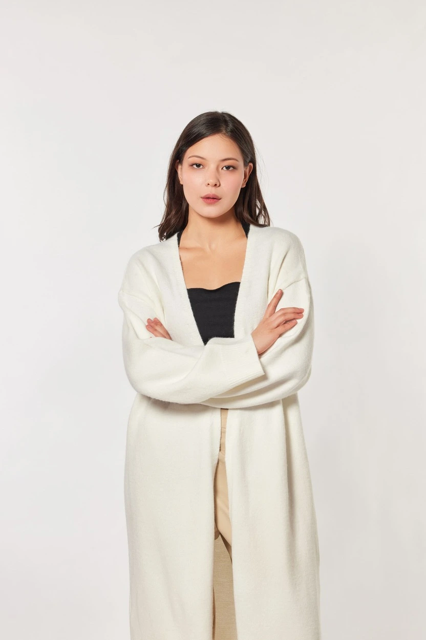 Кардиган белый для женщин 44215-4 50