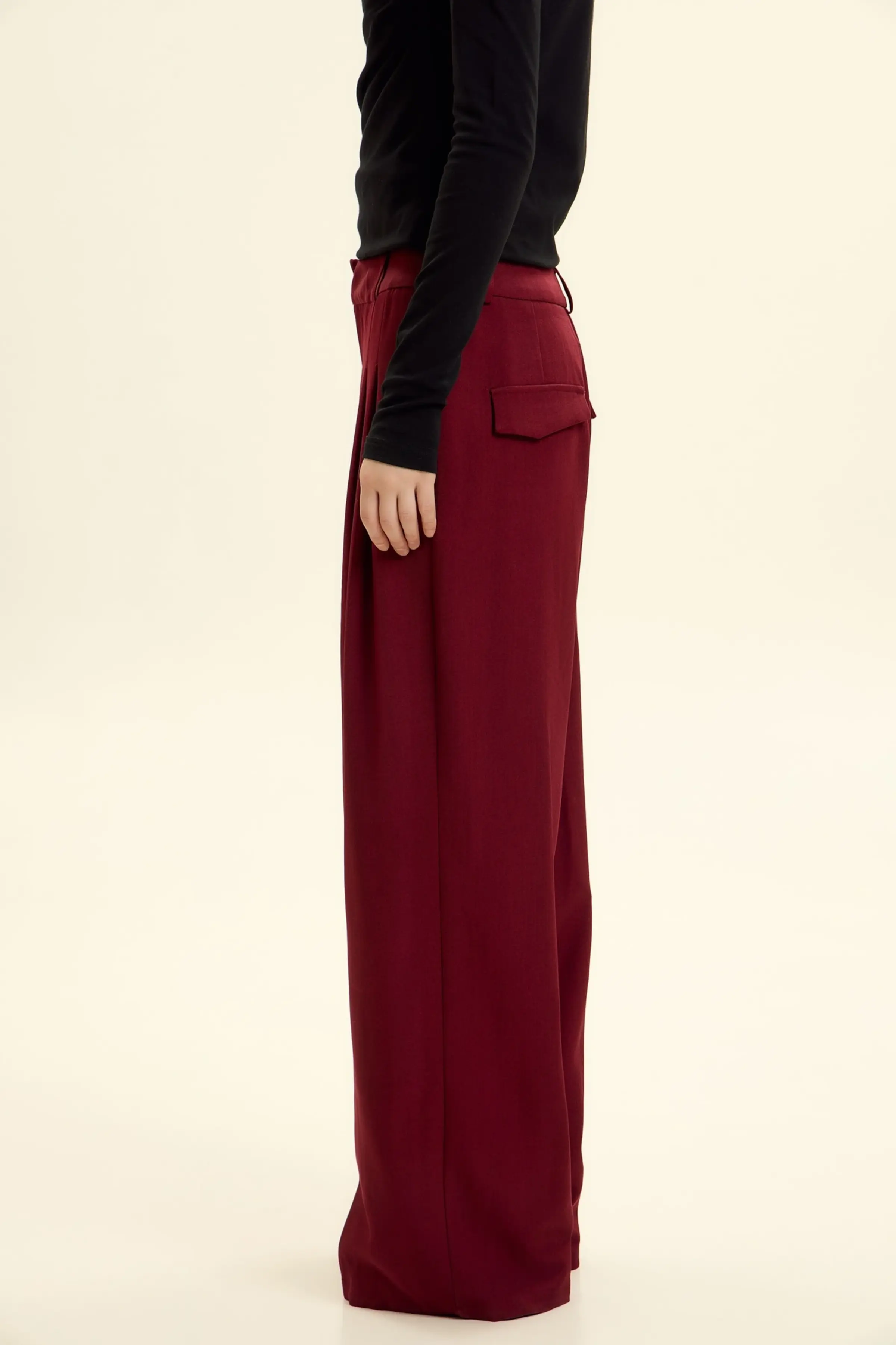 Брюки бордовый для женщин 46221-67 71