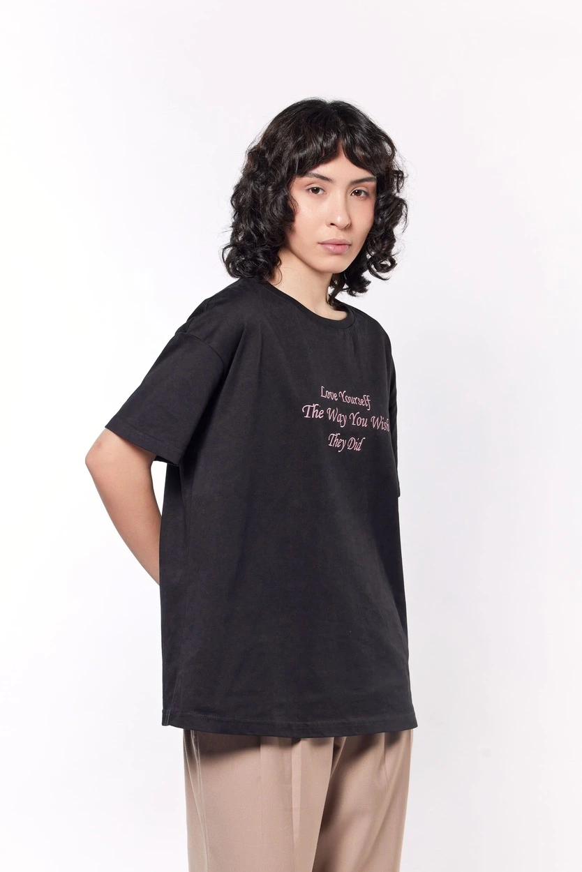 Футболка черный для женщин 44279-1 67