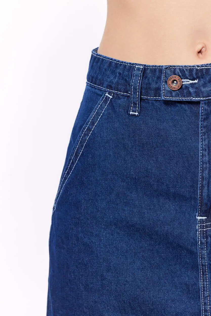 Юбка синий для женщин 44225-65 52