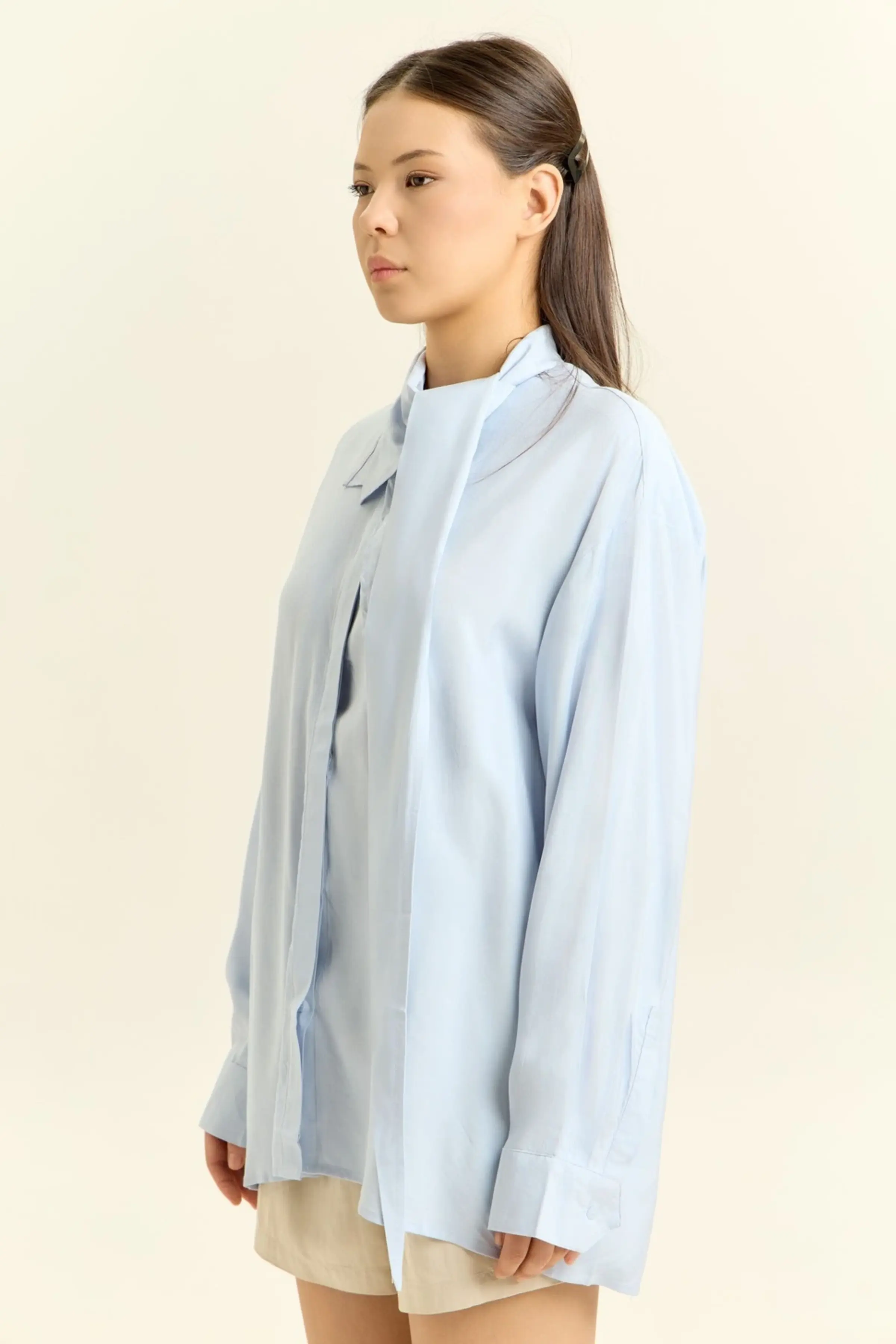 Рубашка голубой для женщин 45315-10 66