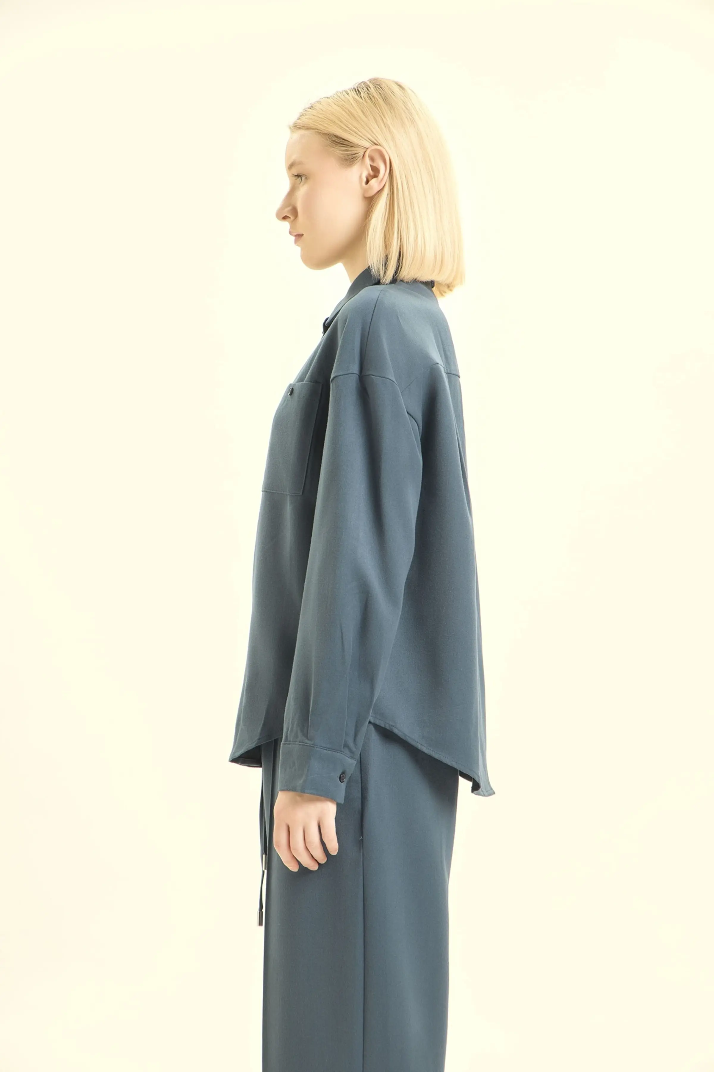 Рубашка темно-синий для женщин 46302-18 66