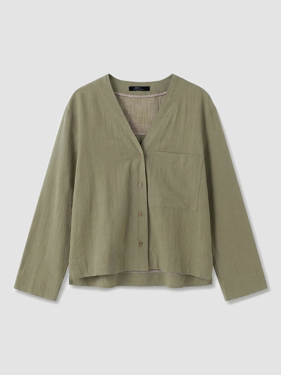 Блузка хаки для женщин 48239-14 28