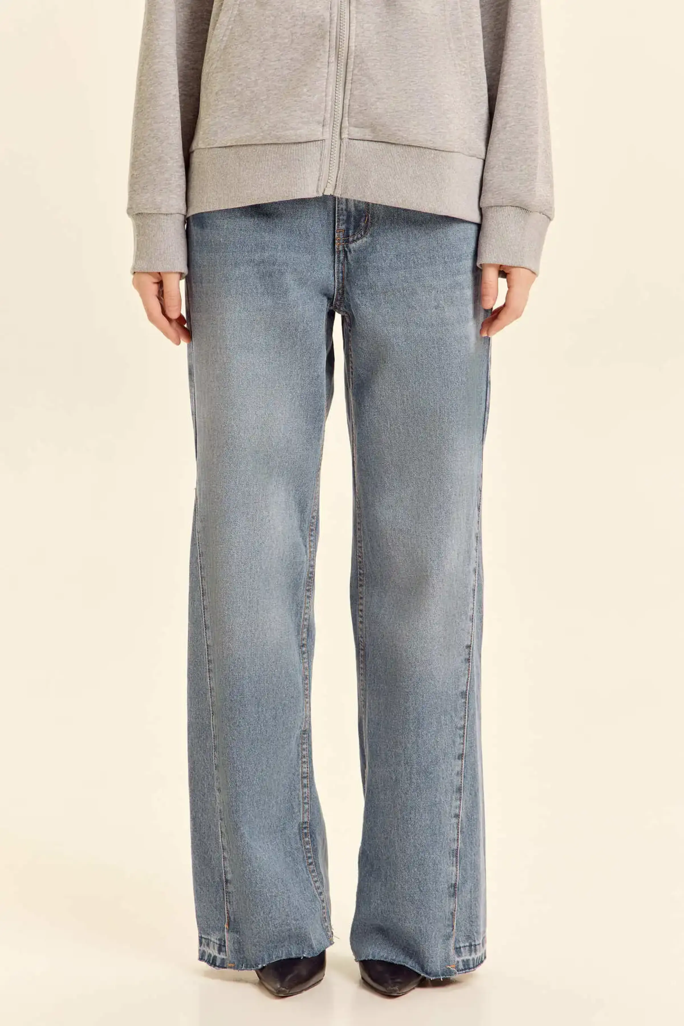 Джинсы голубой для женщин 46269-10 74