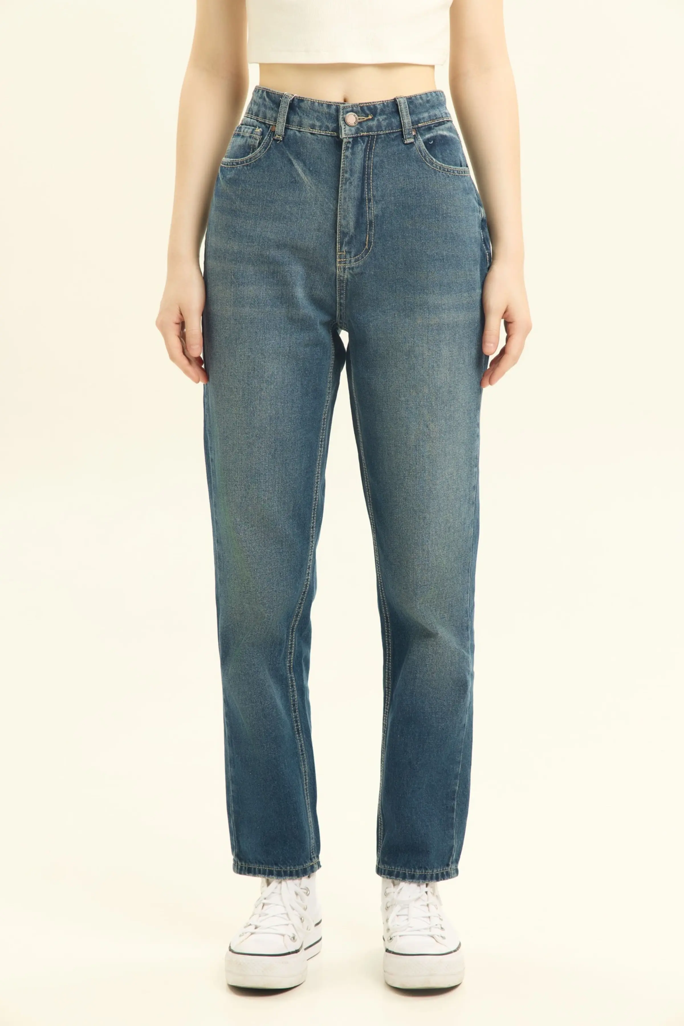 Джинсы темно-синий для женщин 45755-18 74