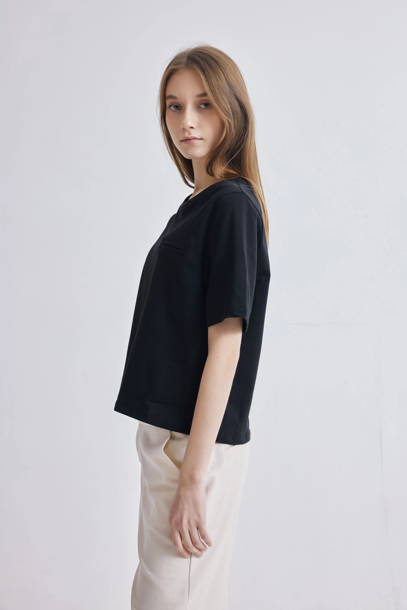 Футболка черный для женщин 41286-1 67