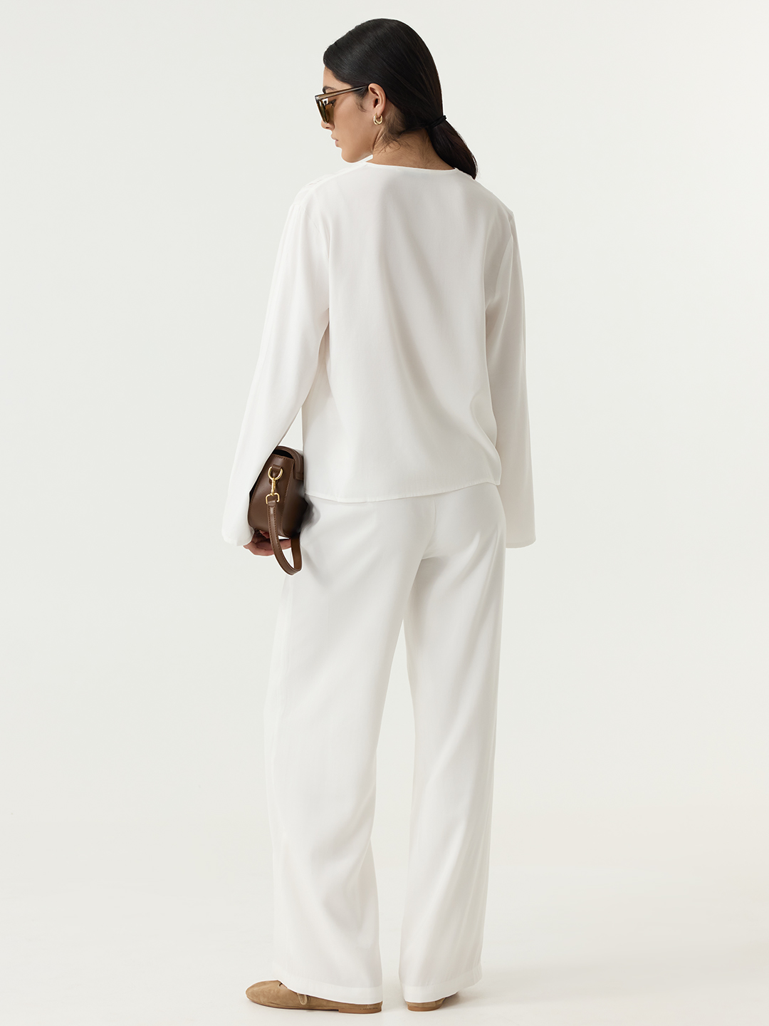 Брюки белый для женщин 48247-4 71