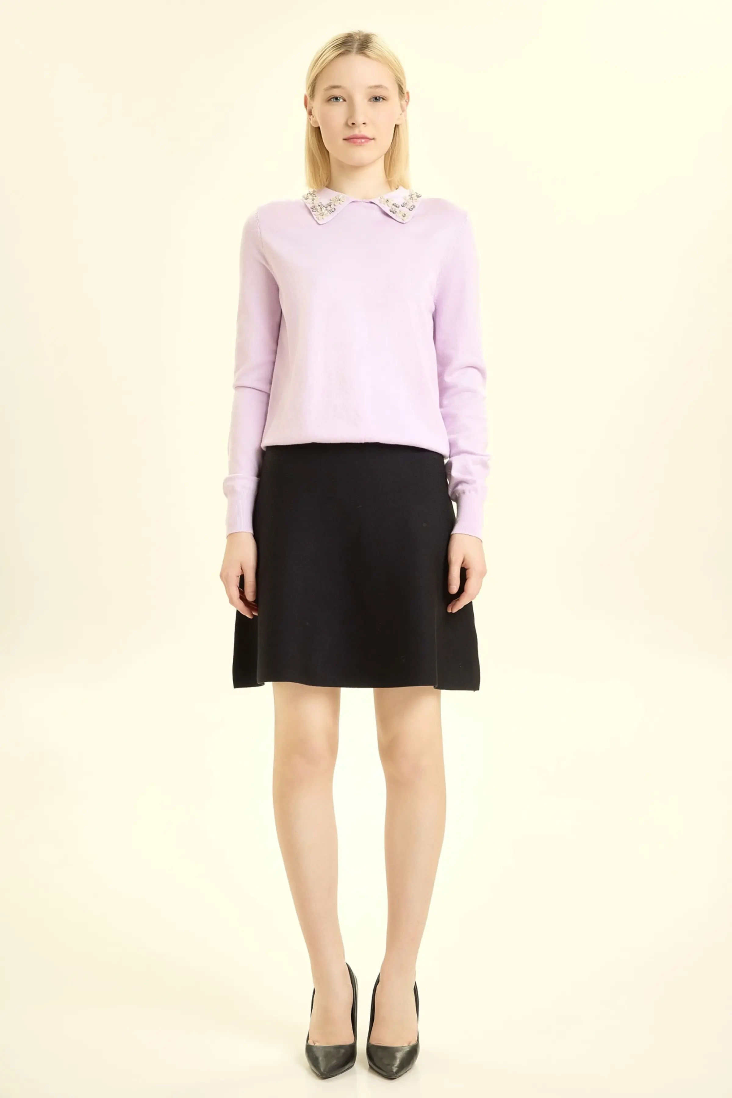 Джемпер лавандовый для женщин 46196-207 60