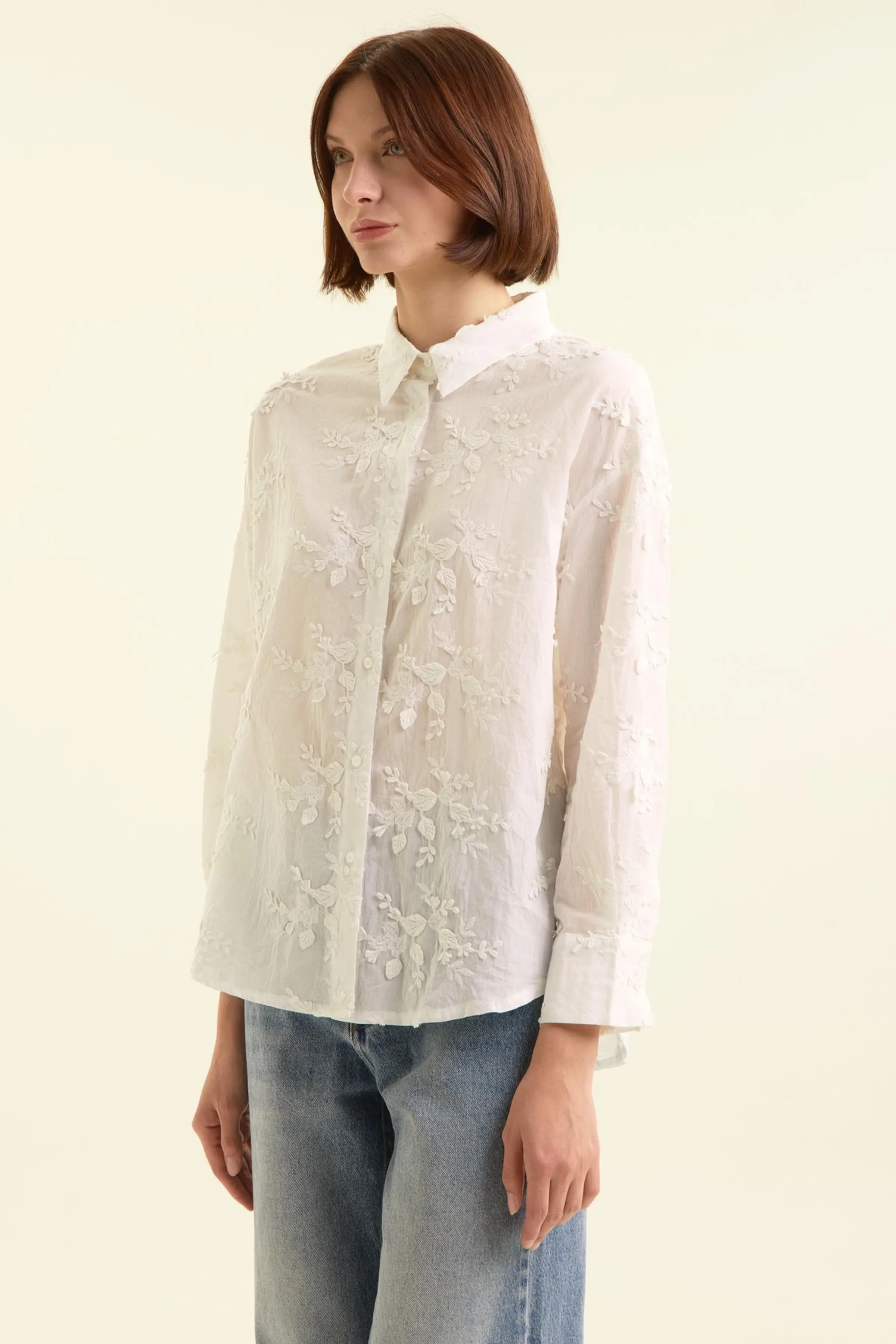 Рубашка белый для женщин 47203-4 66