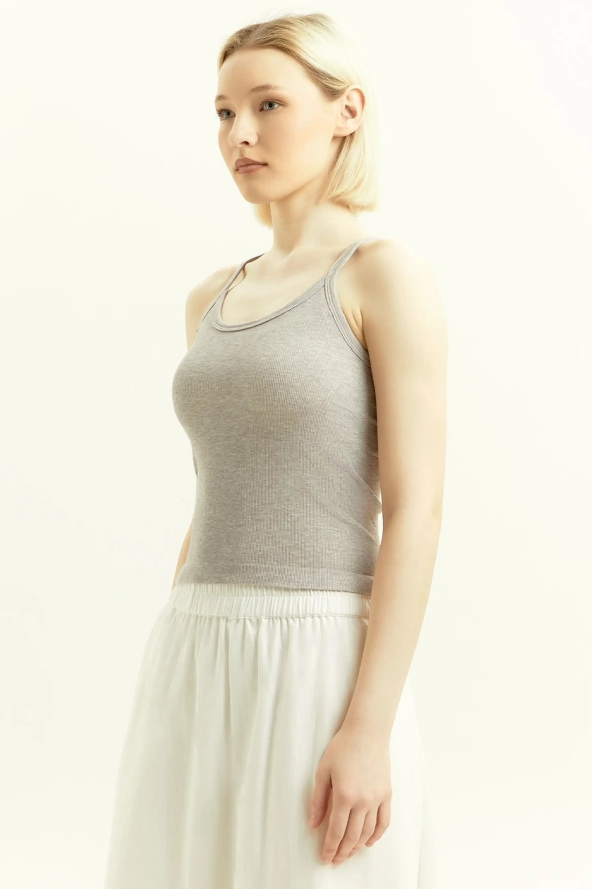 Топ серый для женщин 45370-61 46