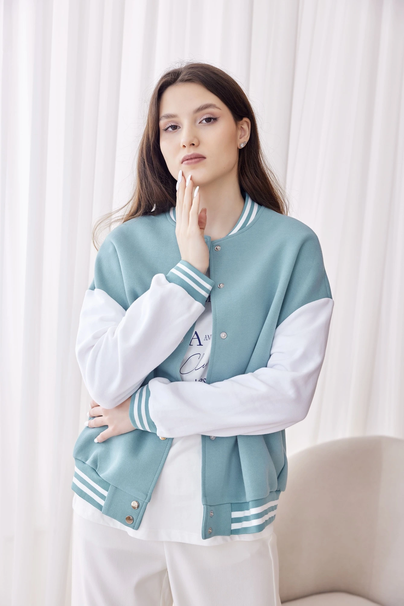 Куртка зеленый для женщин 40102-34 47