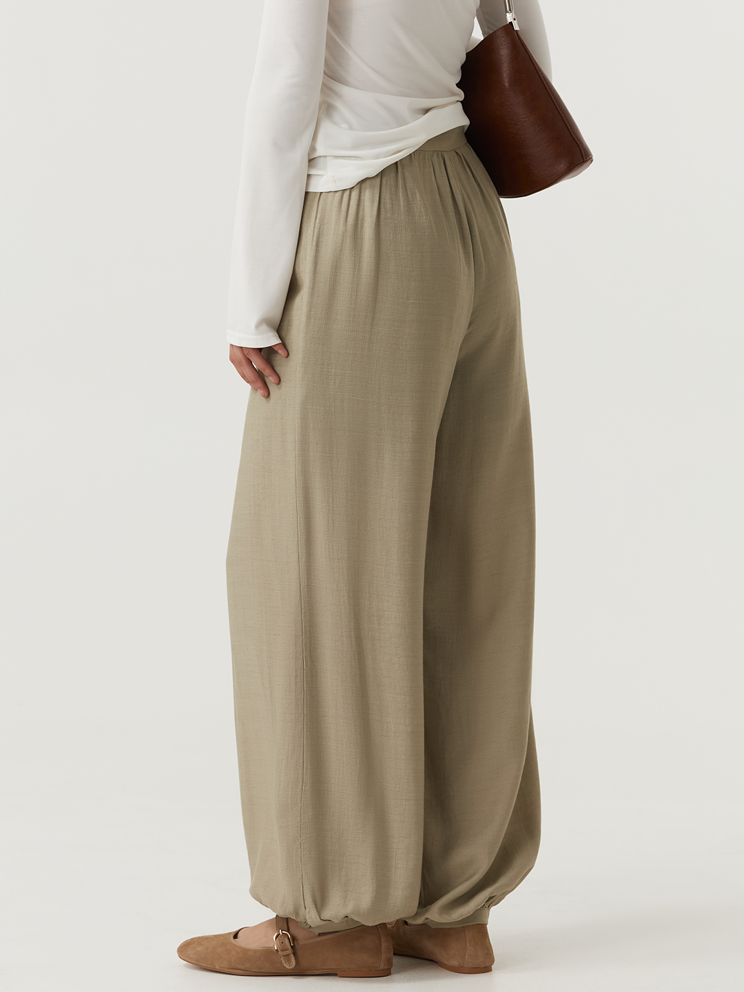 Брюки хаки для женщин 48349-14 71