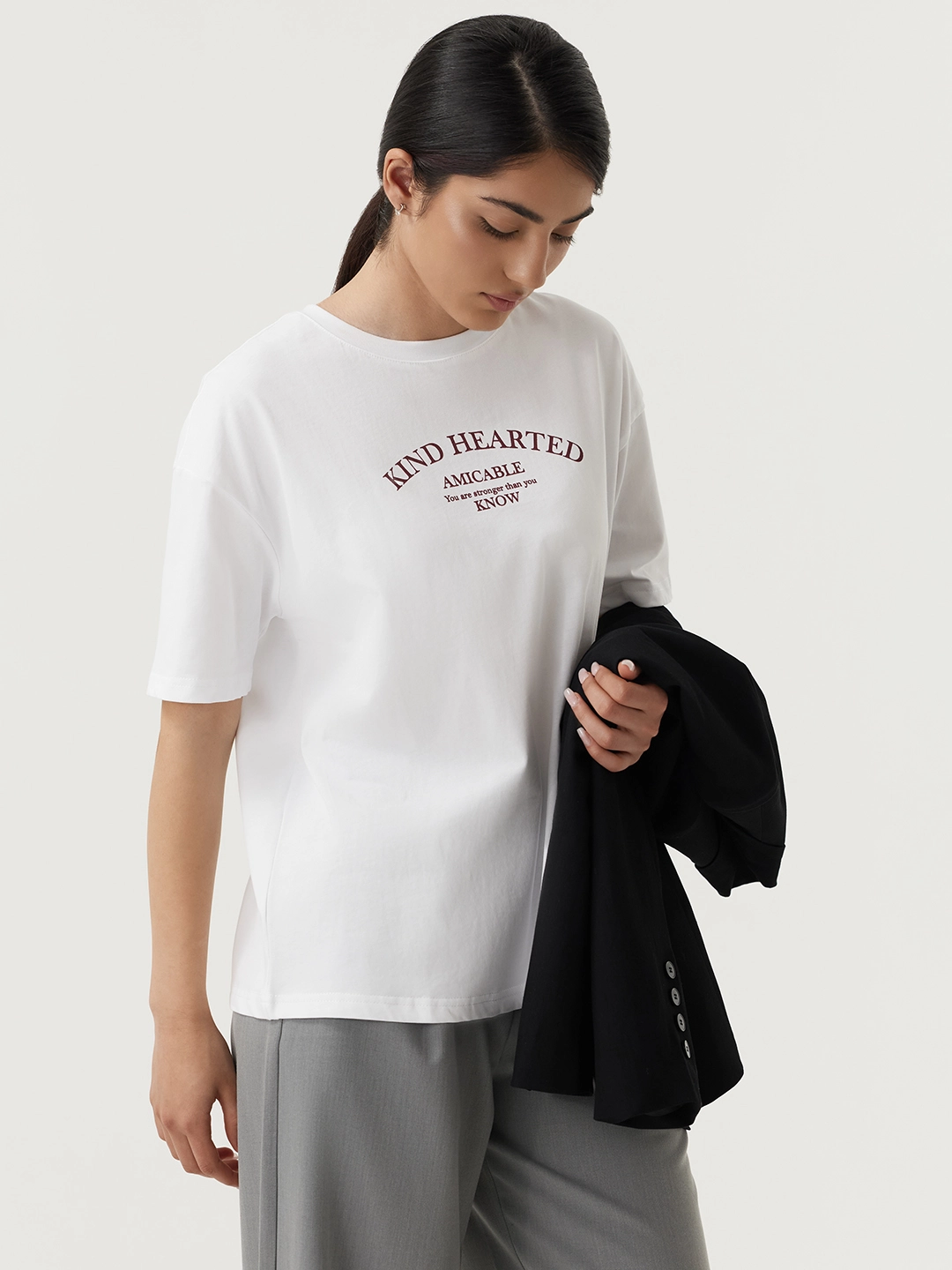 Футболка белый для женщин 48114-4 67