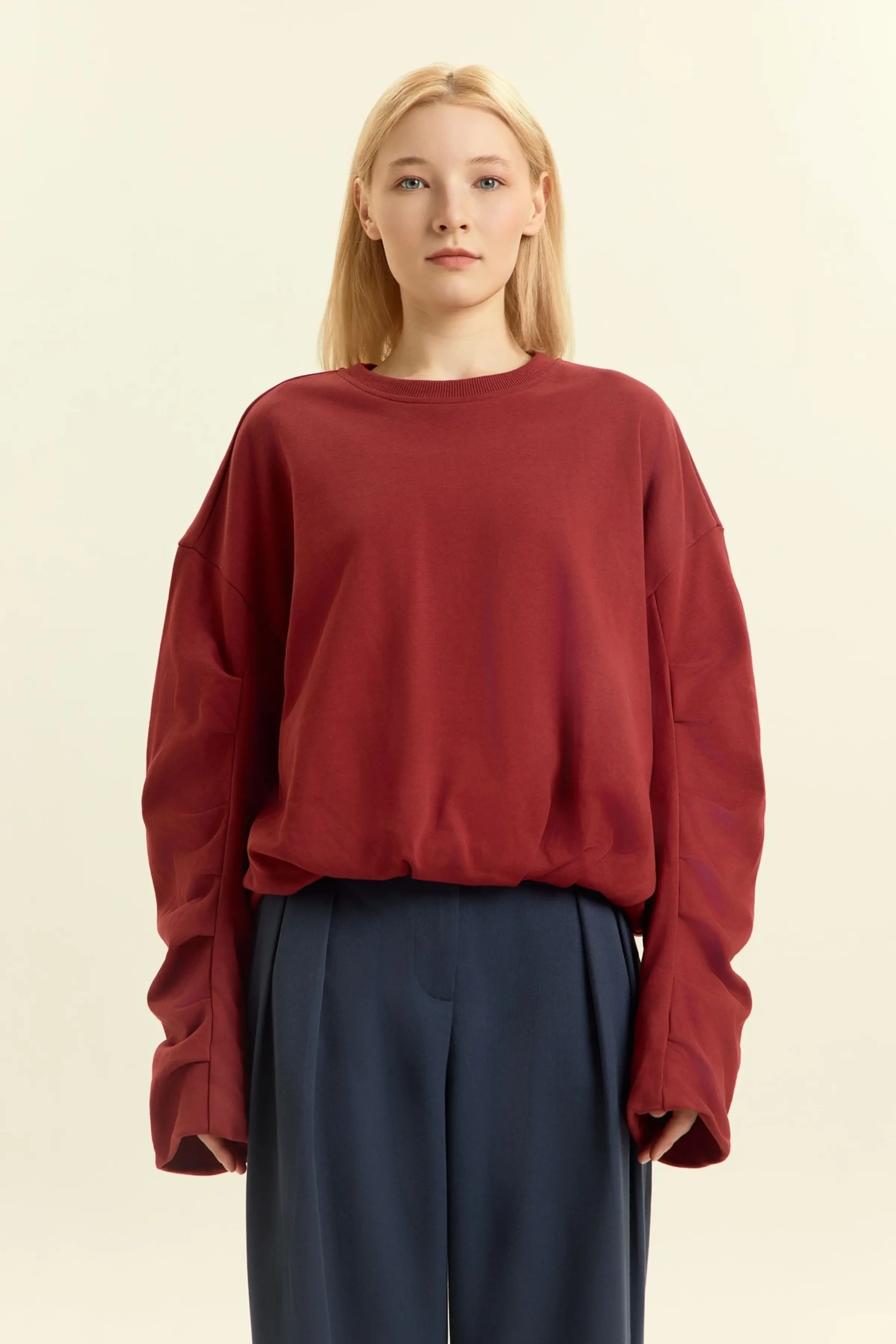 Толстовка бордовый для женщин 46210-67 55