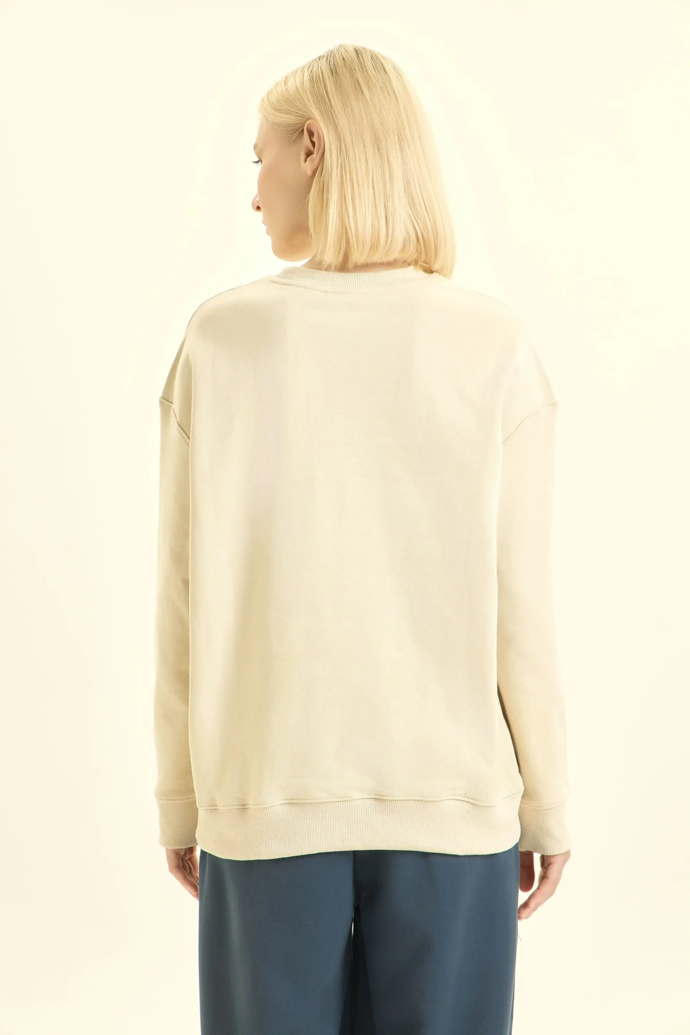 Толстовка айвори для женщин 46155-234 55