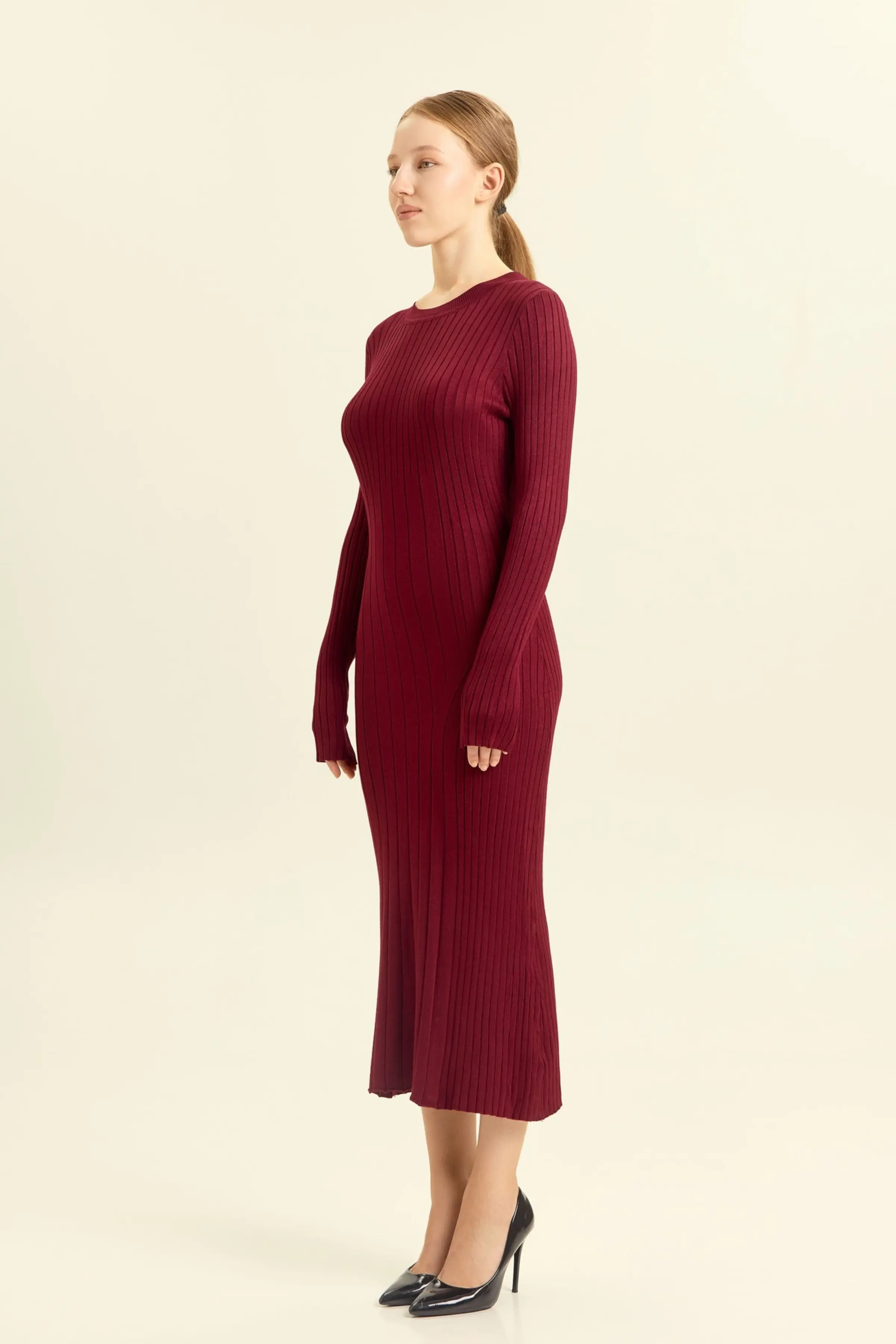 Платье бордовый для женщин 46204-67 54