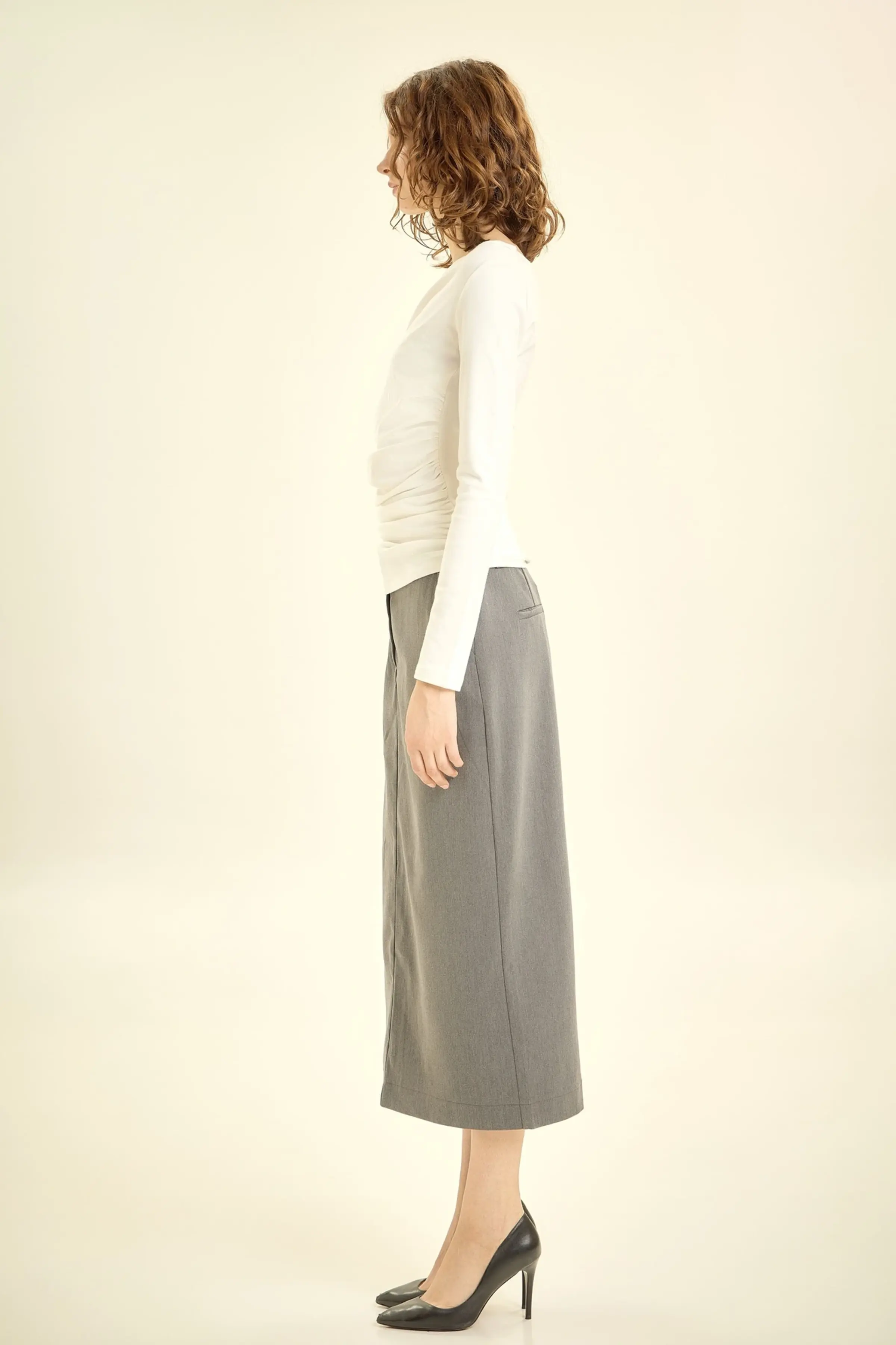 Юбка серый для женщин 46152-61 52