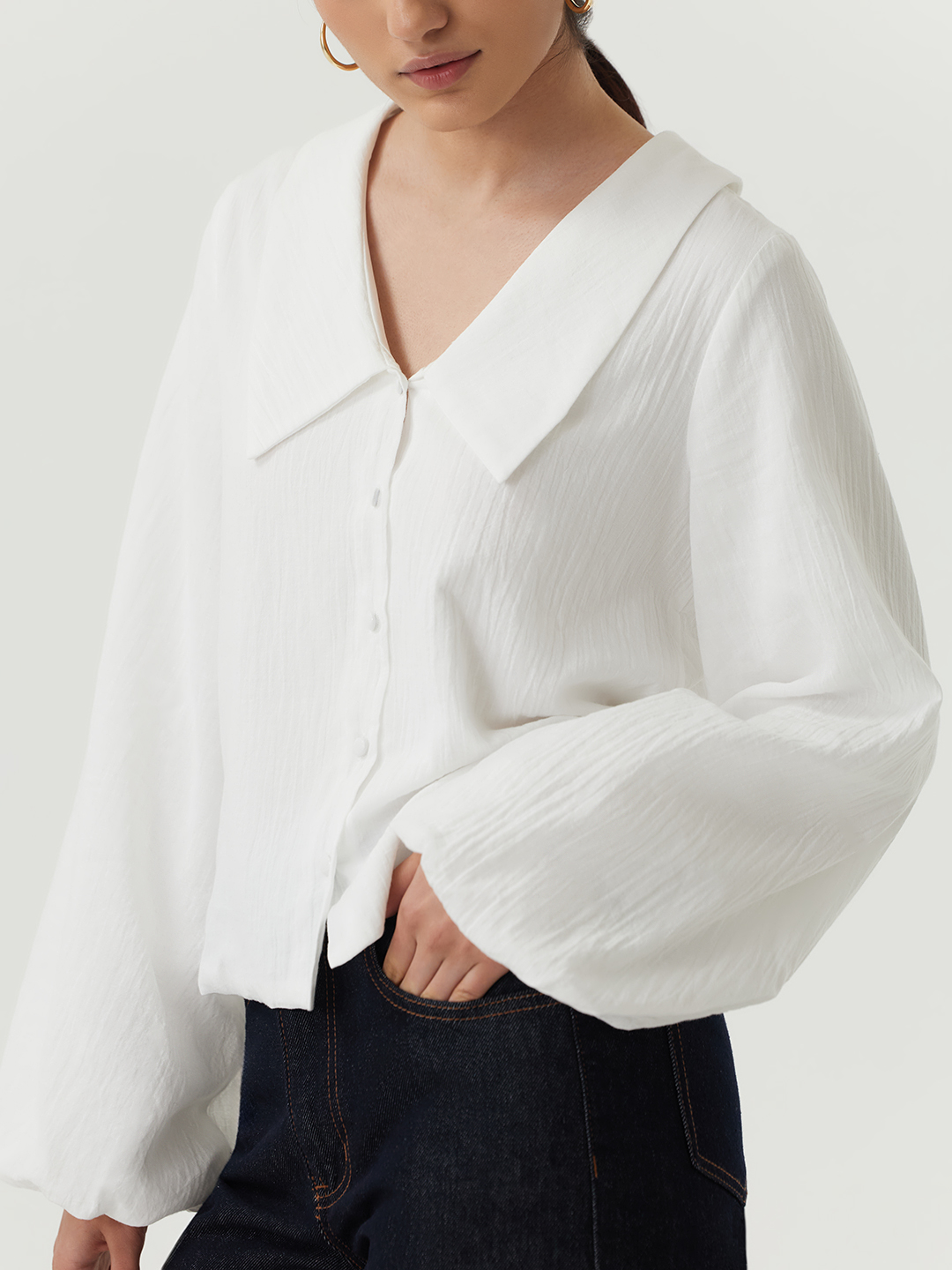 Блузка белый для женщин 48261-4 28