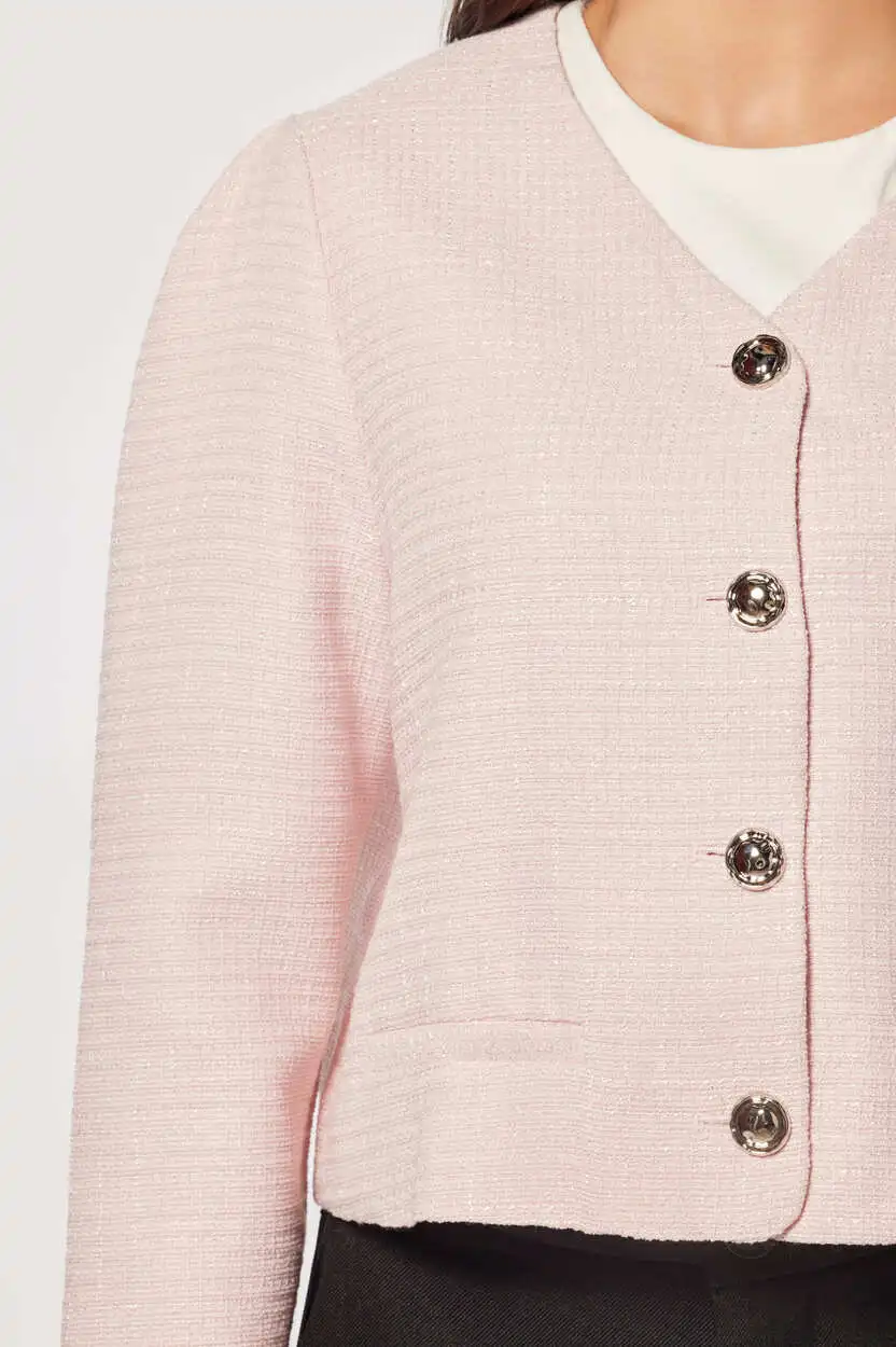 Жакет розовый для женщин 44228-17 64