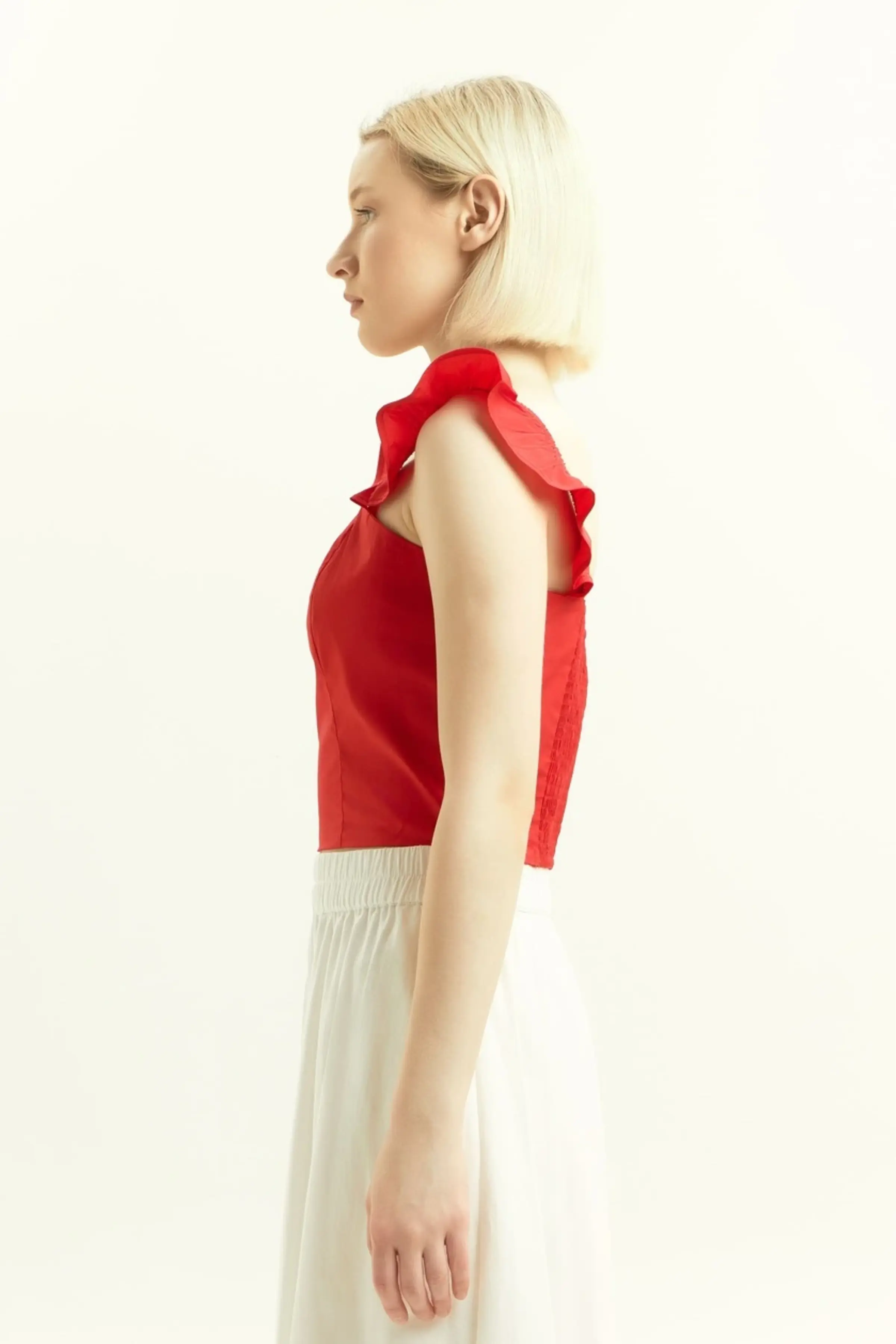 Топ красный для женщин 45185-7 46