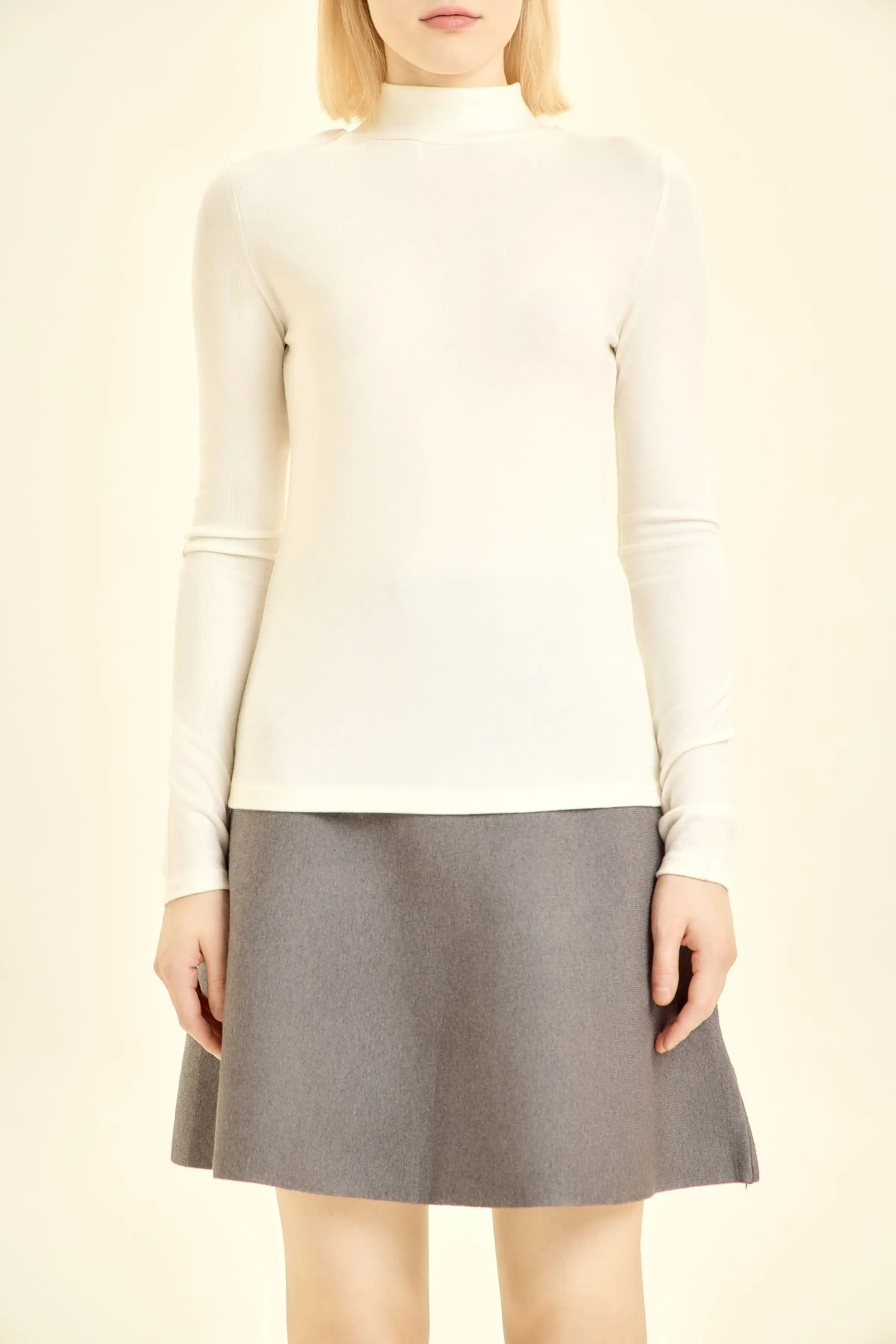 Лонгслив белый для женщин 46122-4 59