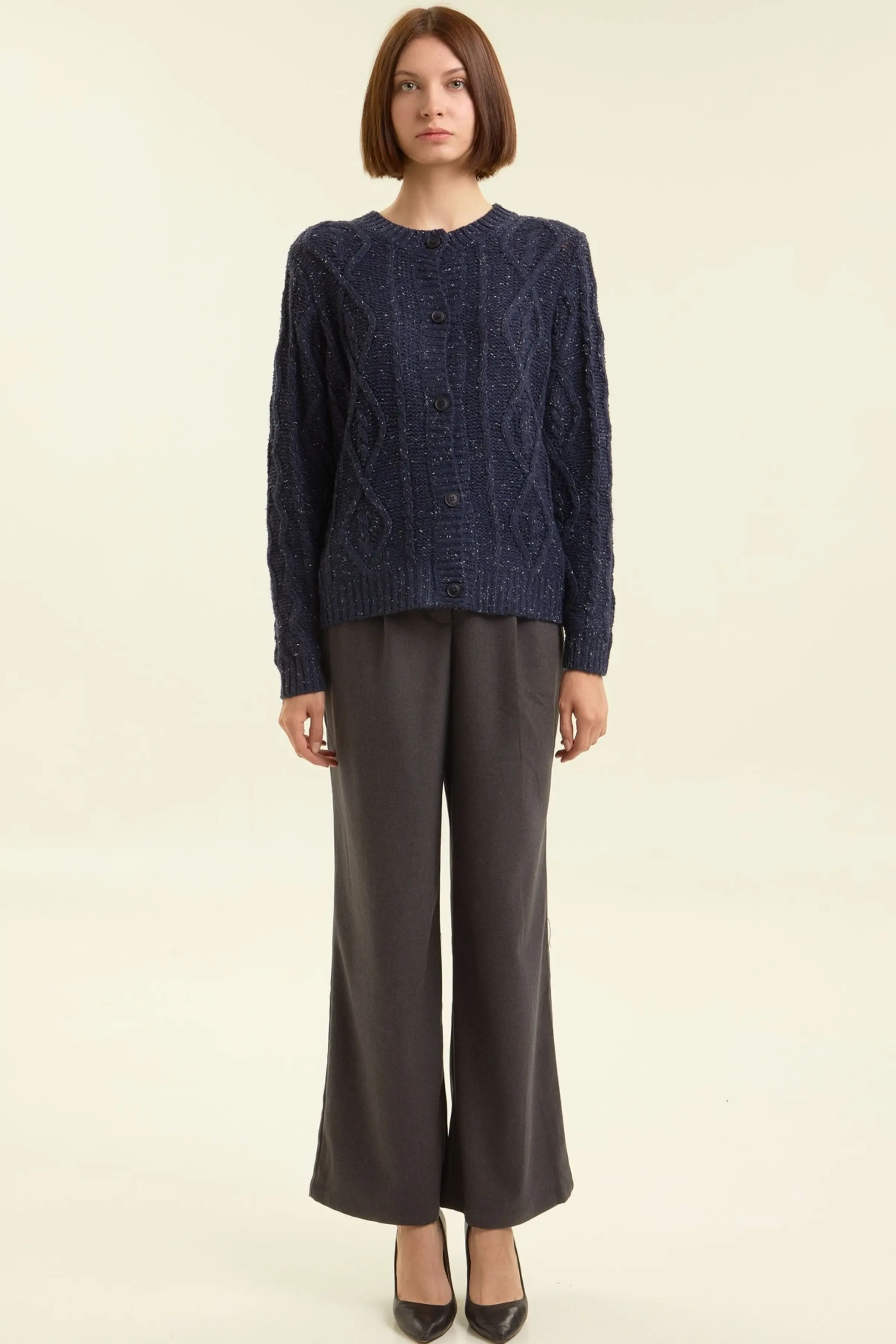 Кардиган синий для женщин 47256-65 50