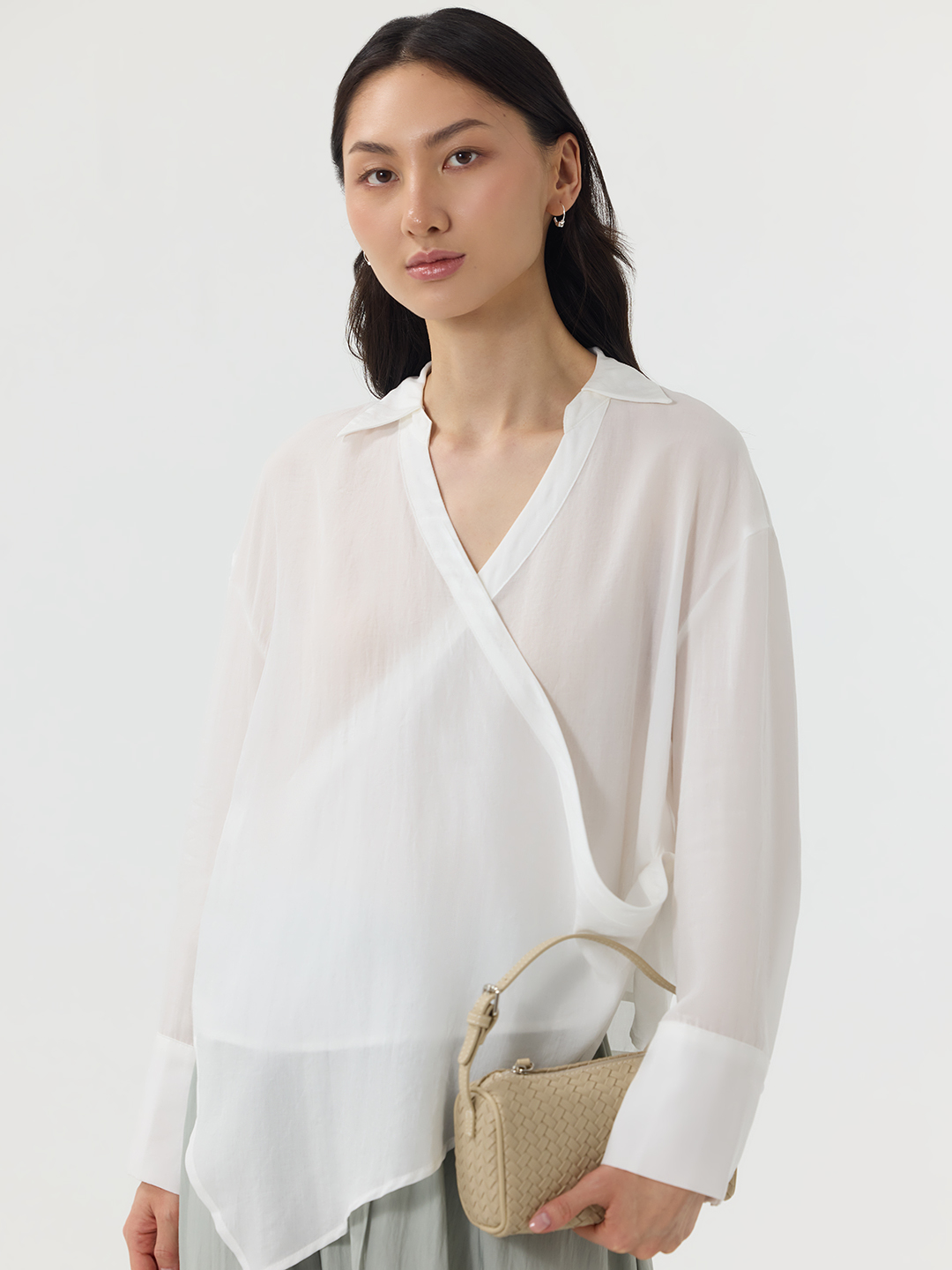 Блузка белый для женщин 49114-4 28