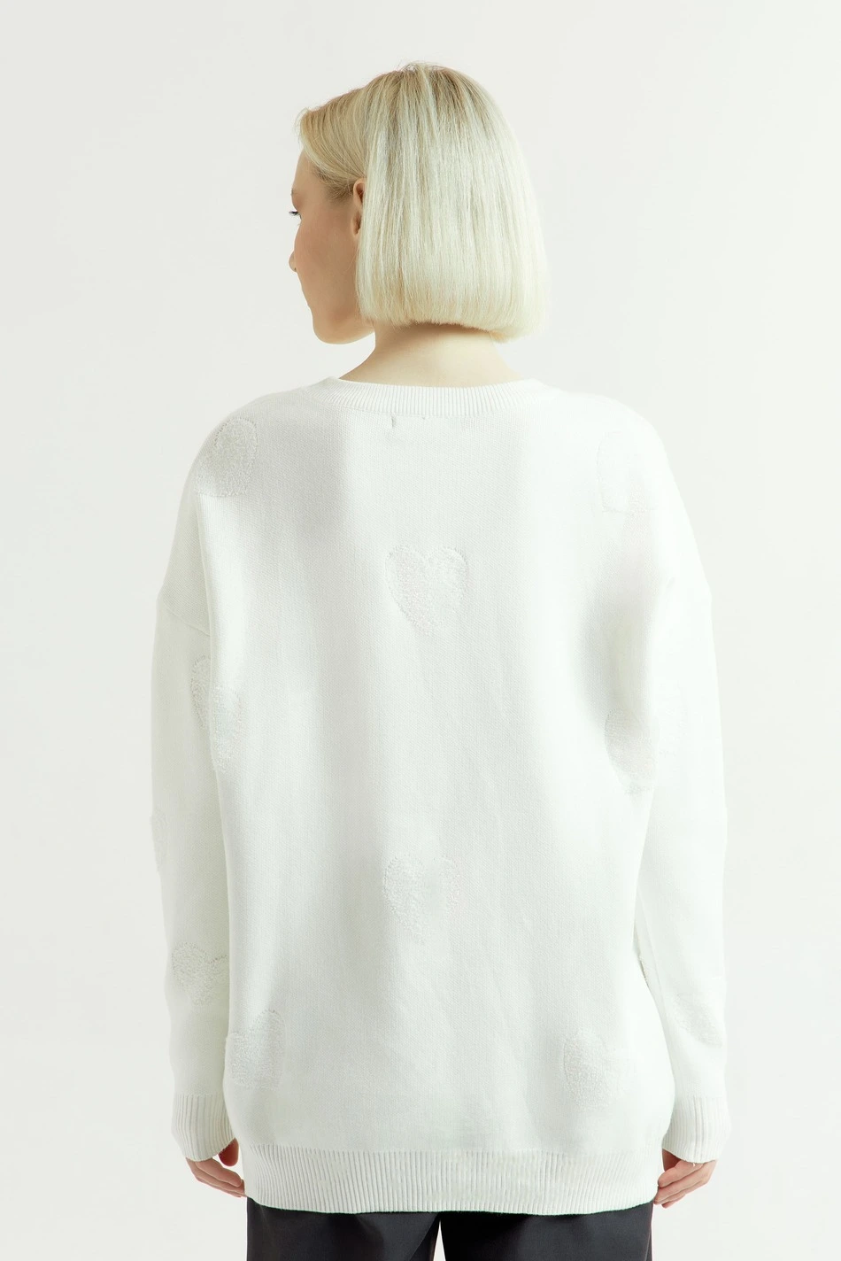 Свитер белый для женщин 43210-4 65