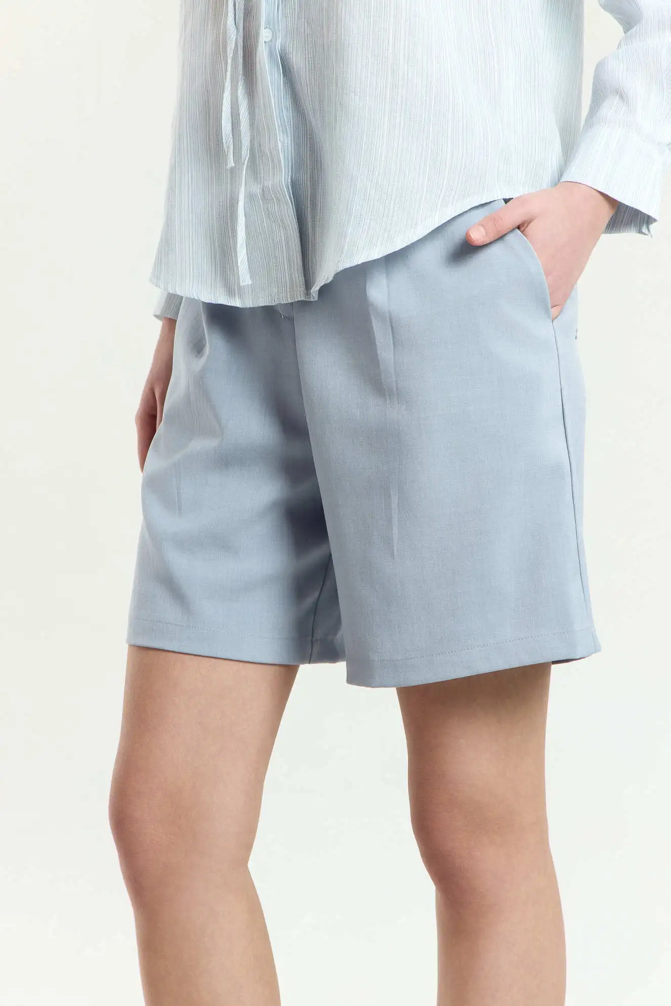 Шорты голубой для женщин 45118-10 57