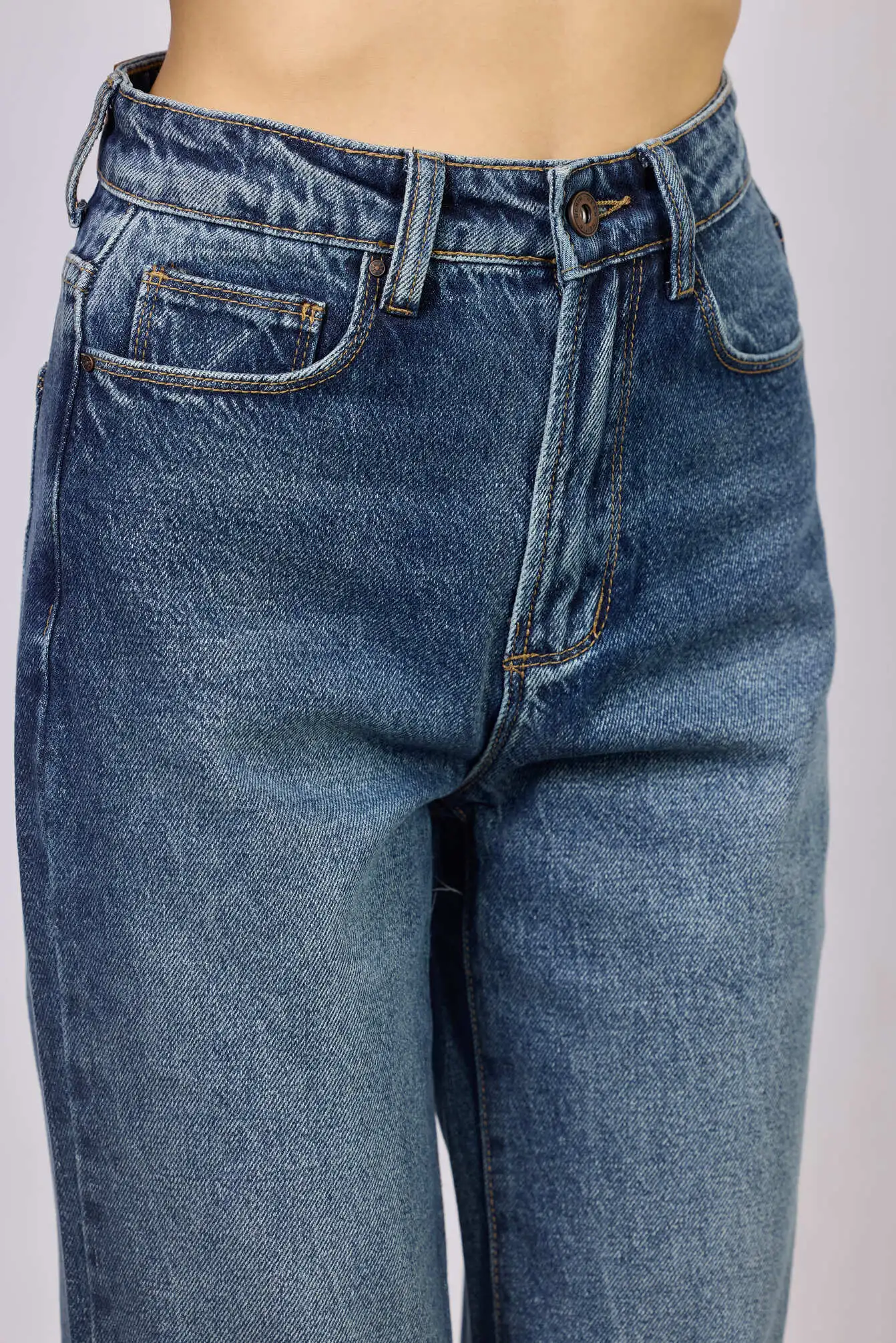 Джинсы синий для женщин 42350-65 74