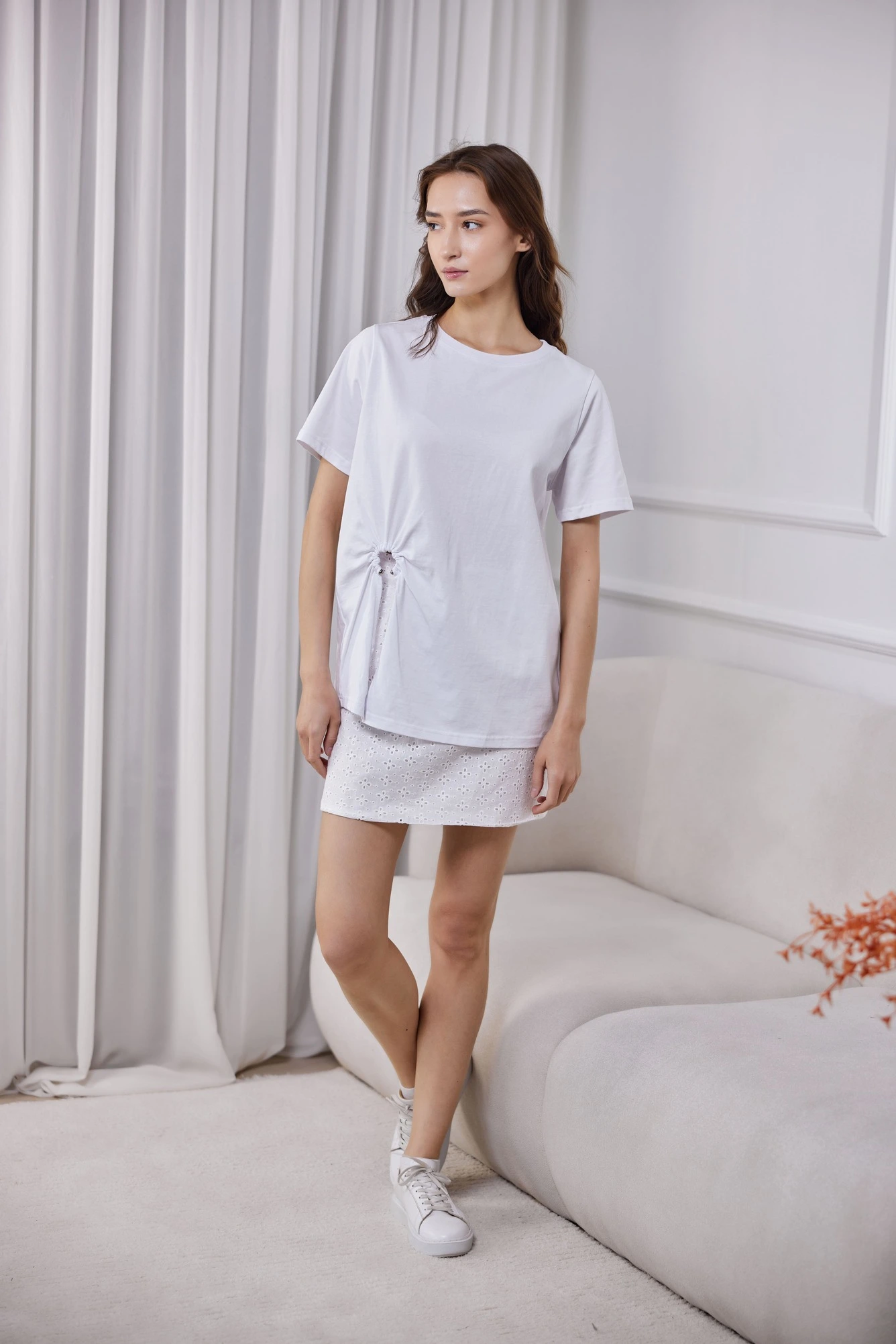 Футболка белый для женщин 41189-4 67