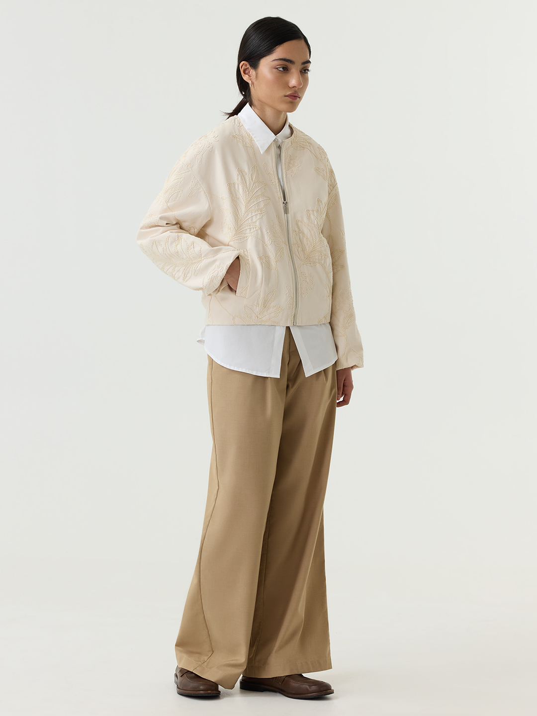 Куртка айвори для женщин 48298-234 47