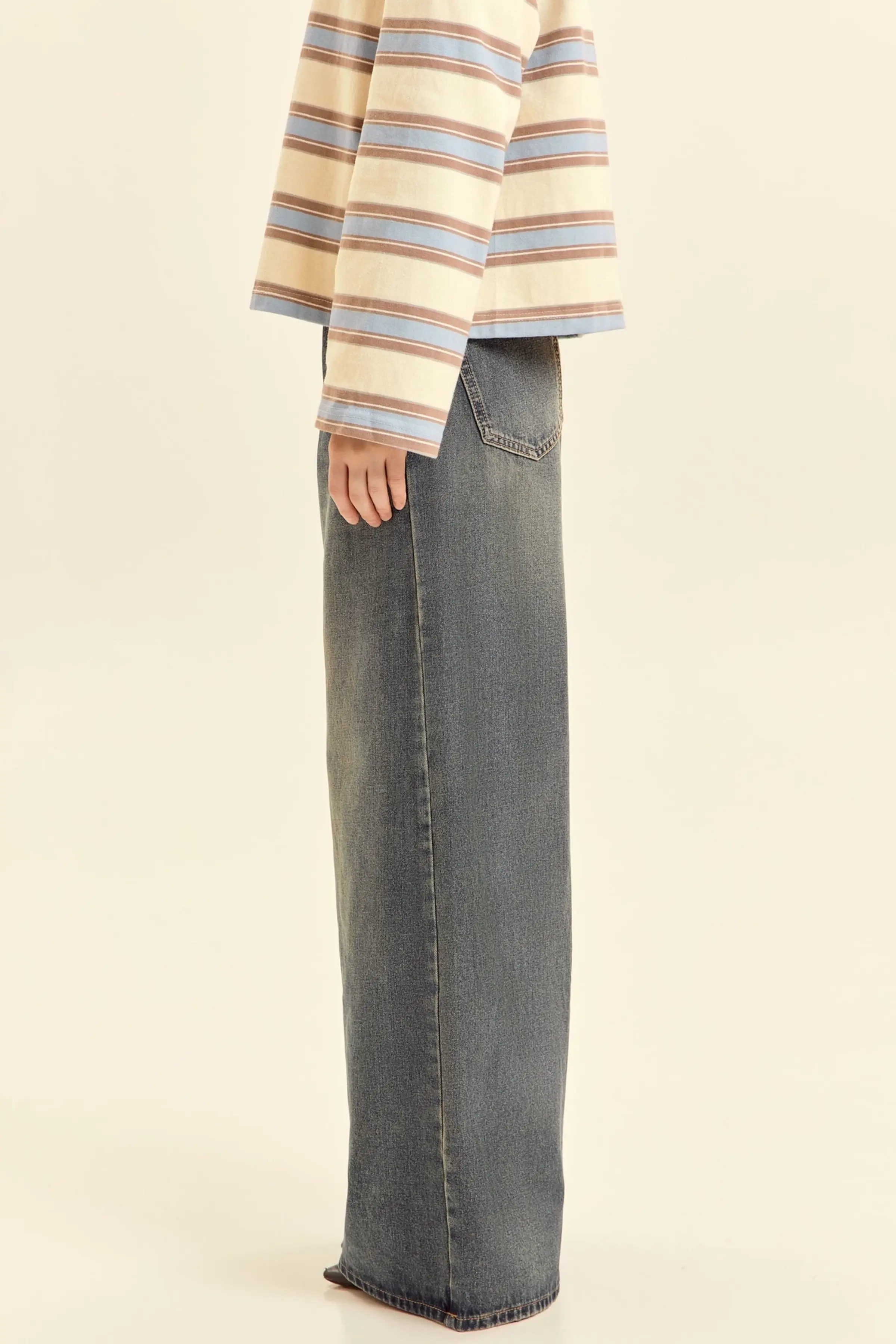 Джинсы темно-синий для женщин 46188-18 74