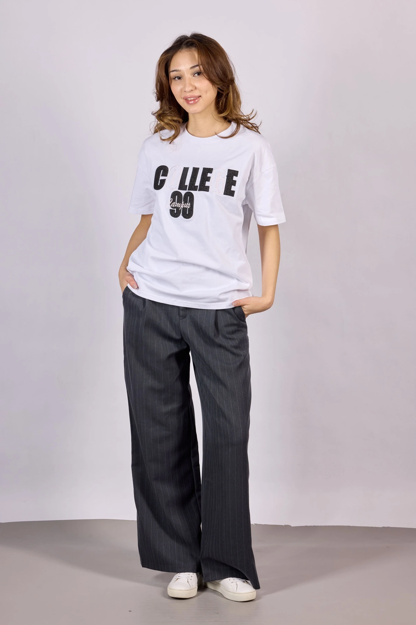 Футболка белый для женщин 43175-4 67