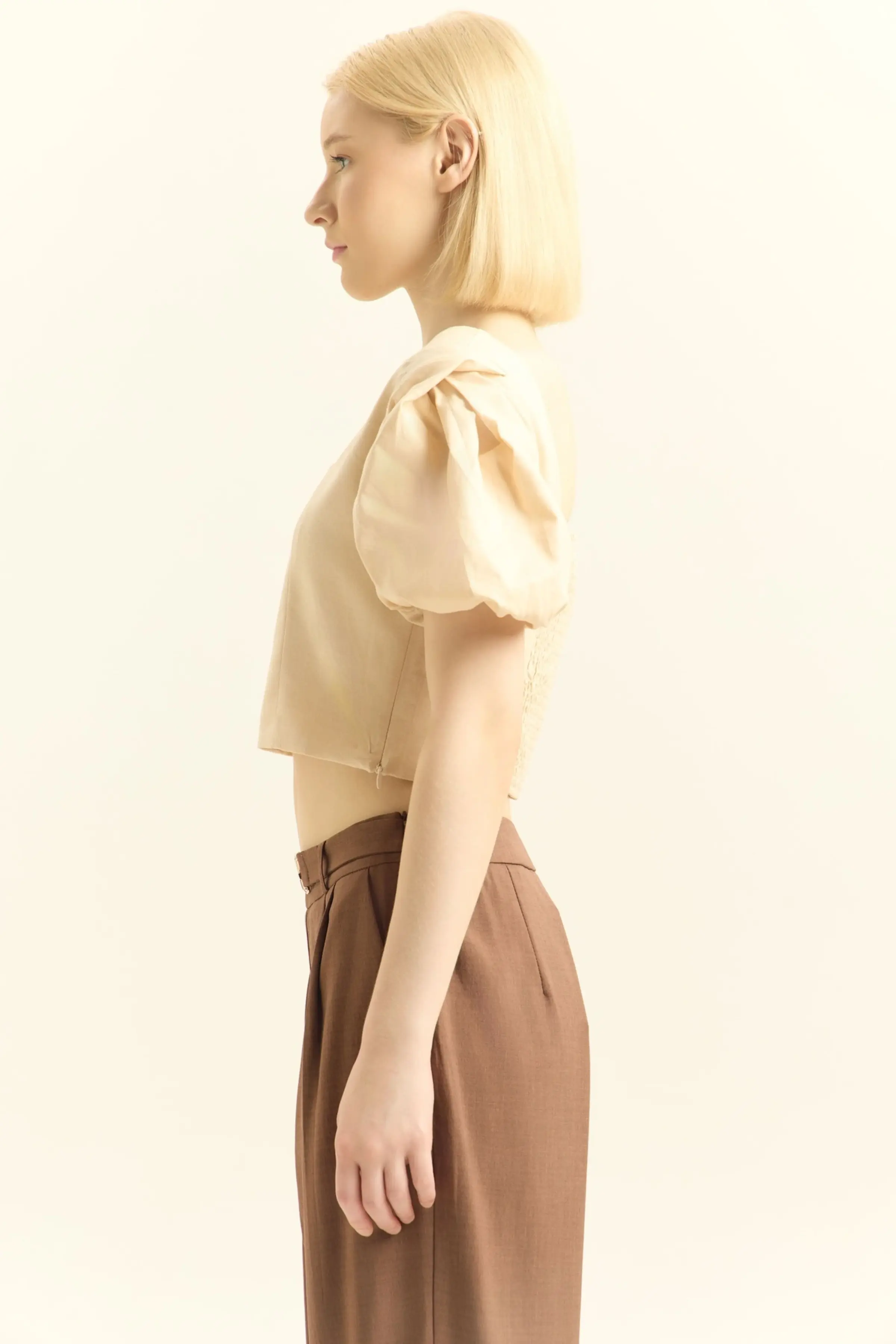 Блузка айвори для женщин 45205-234 28