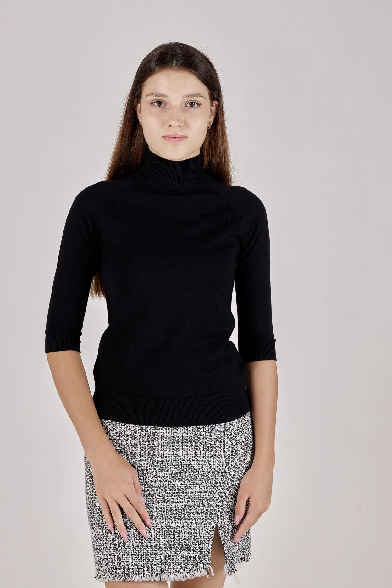 Водолазка черный для женщин 152/183/32121-1 73