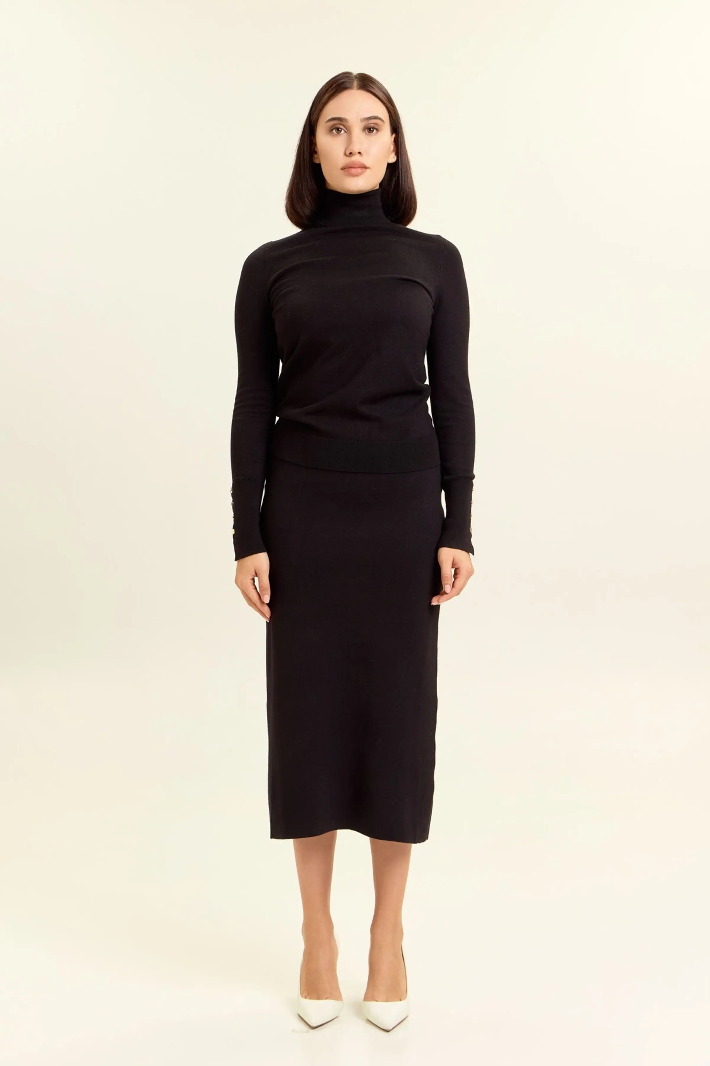 Юбка черный для женщин 47147-1 52