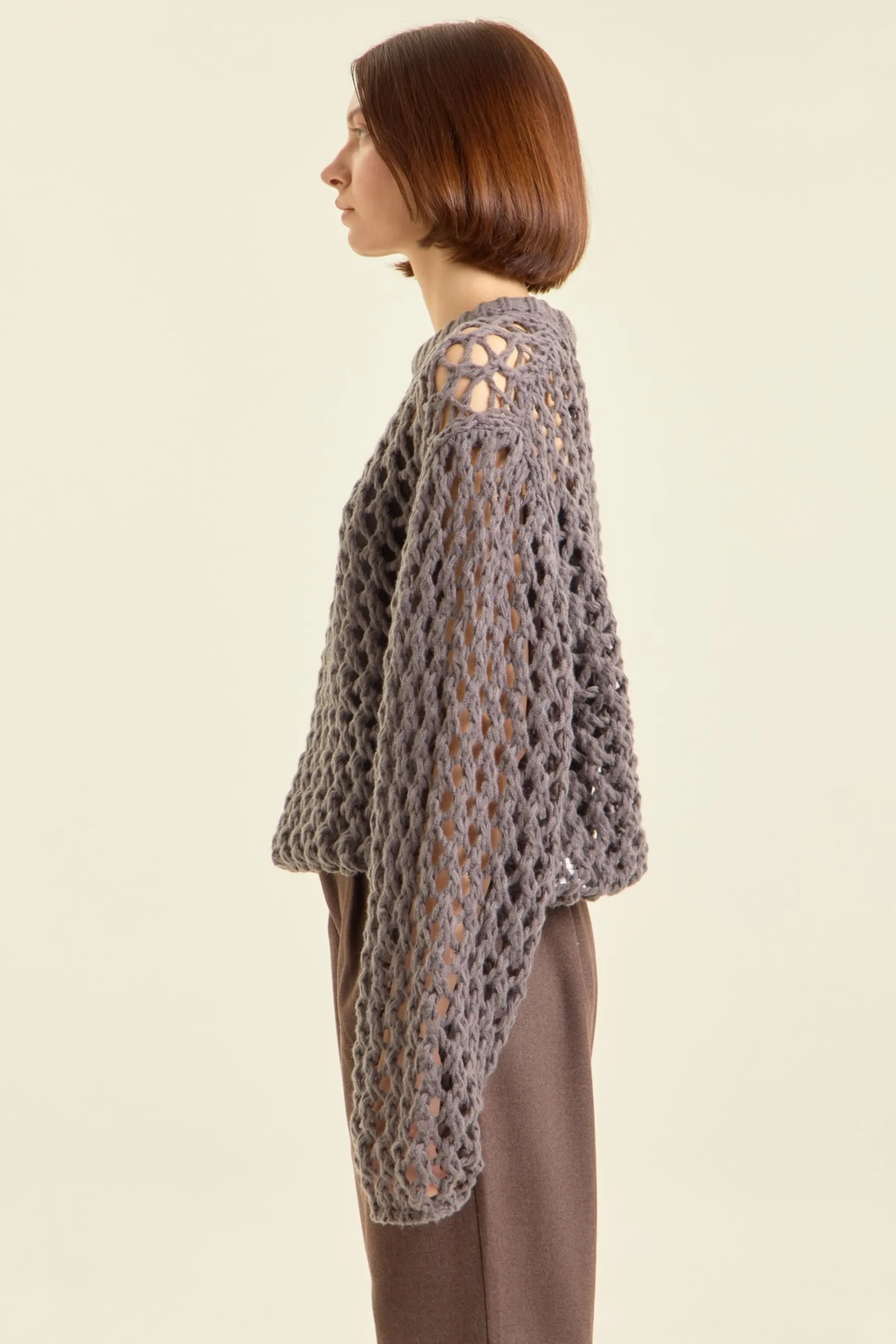 Свитер серый для женщин 47305-61 65