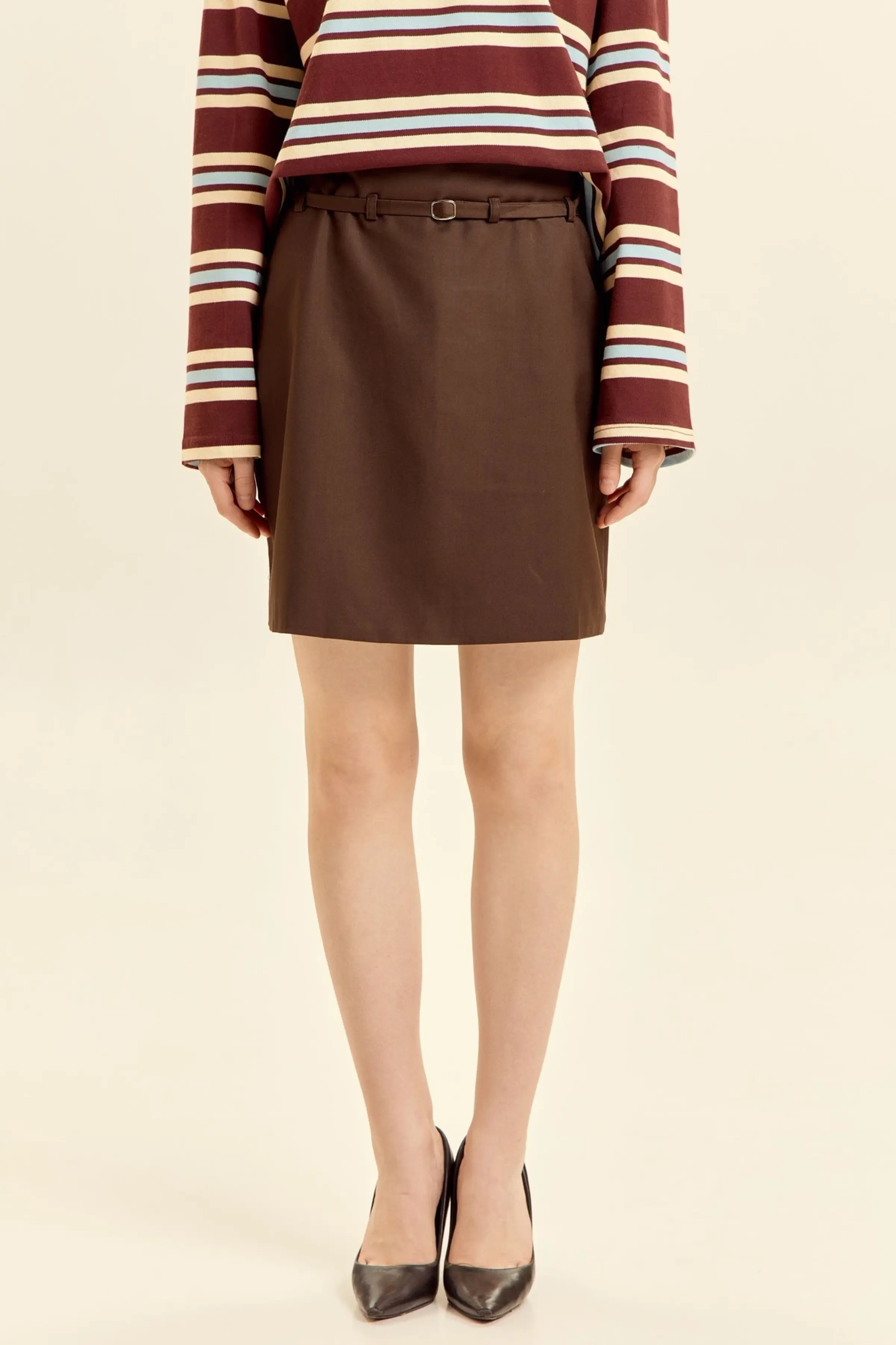 Юбка коричневый для женщин 46267-13 52