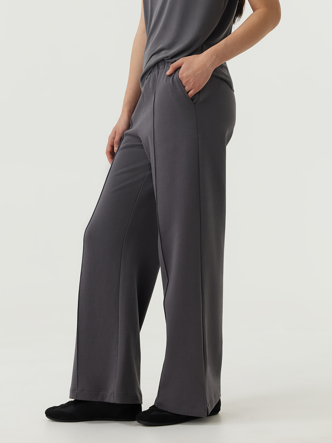 Брюки темно-серый для женщин 48193-12 71