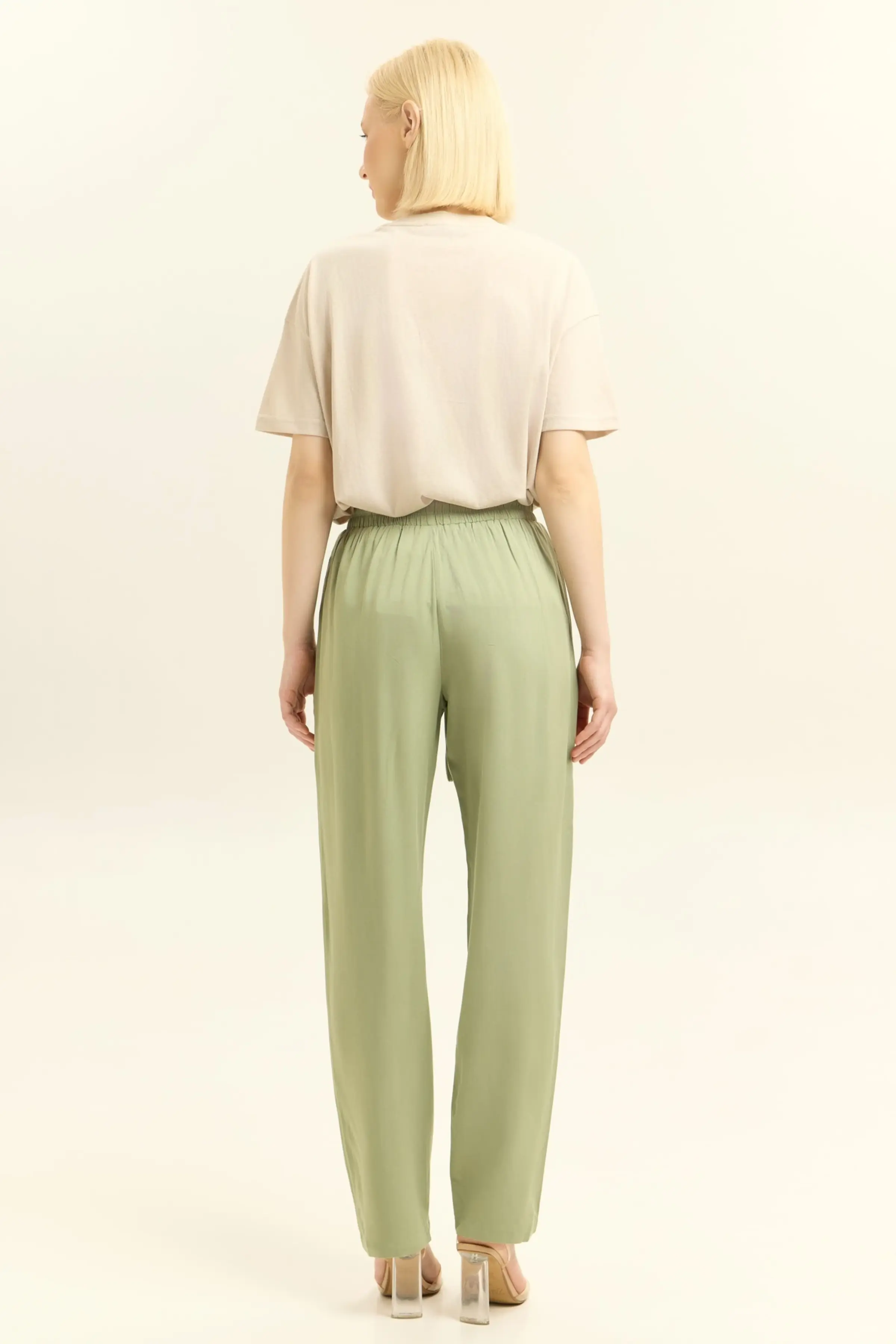 Брюки хаки для женщин 45289-14 71