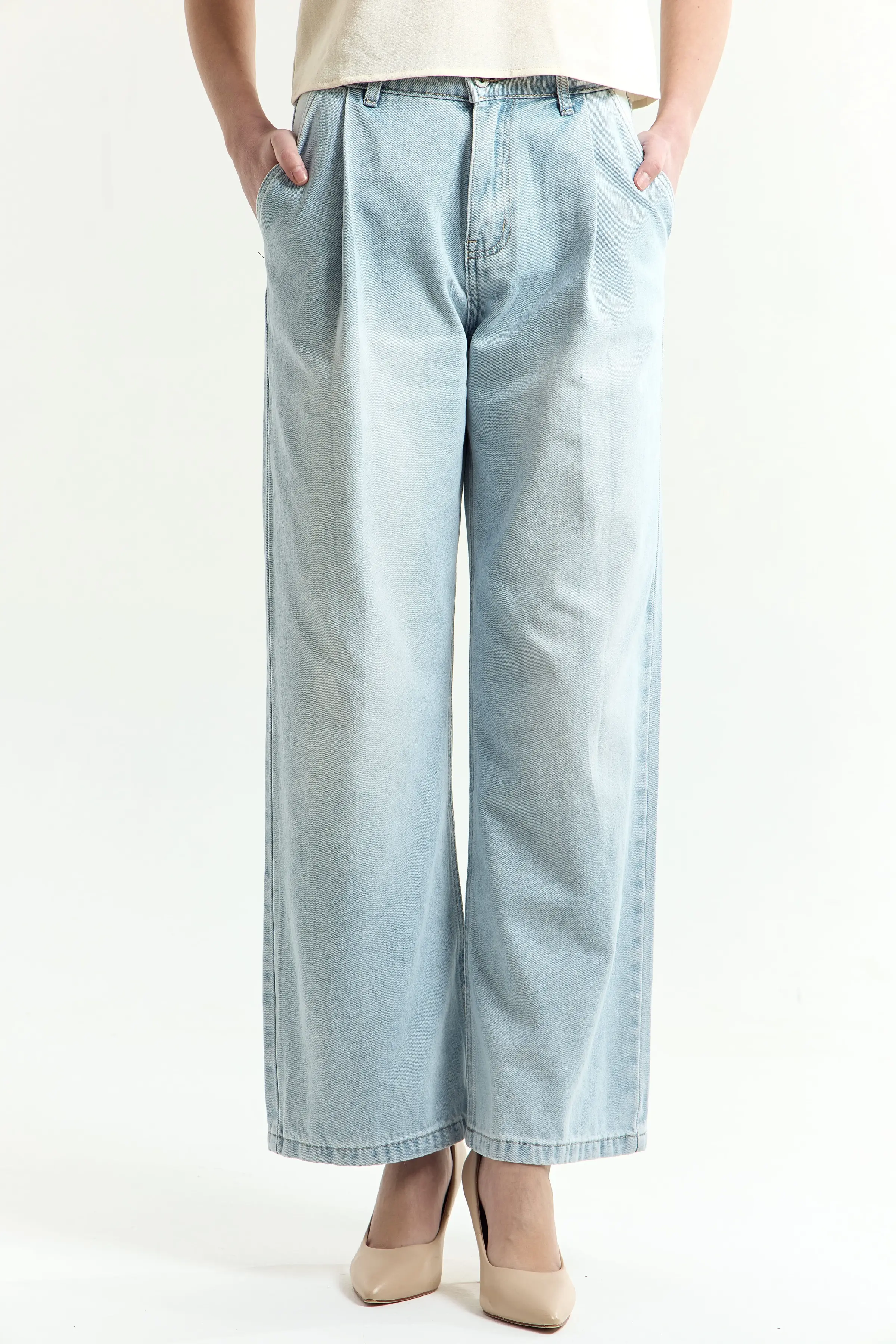 Джинсы голубой для женщин 45225-10 74