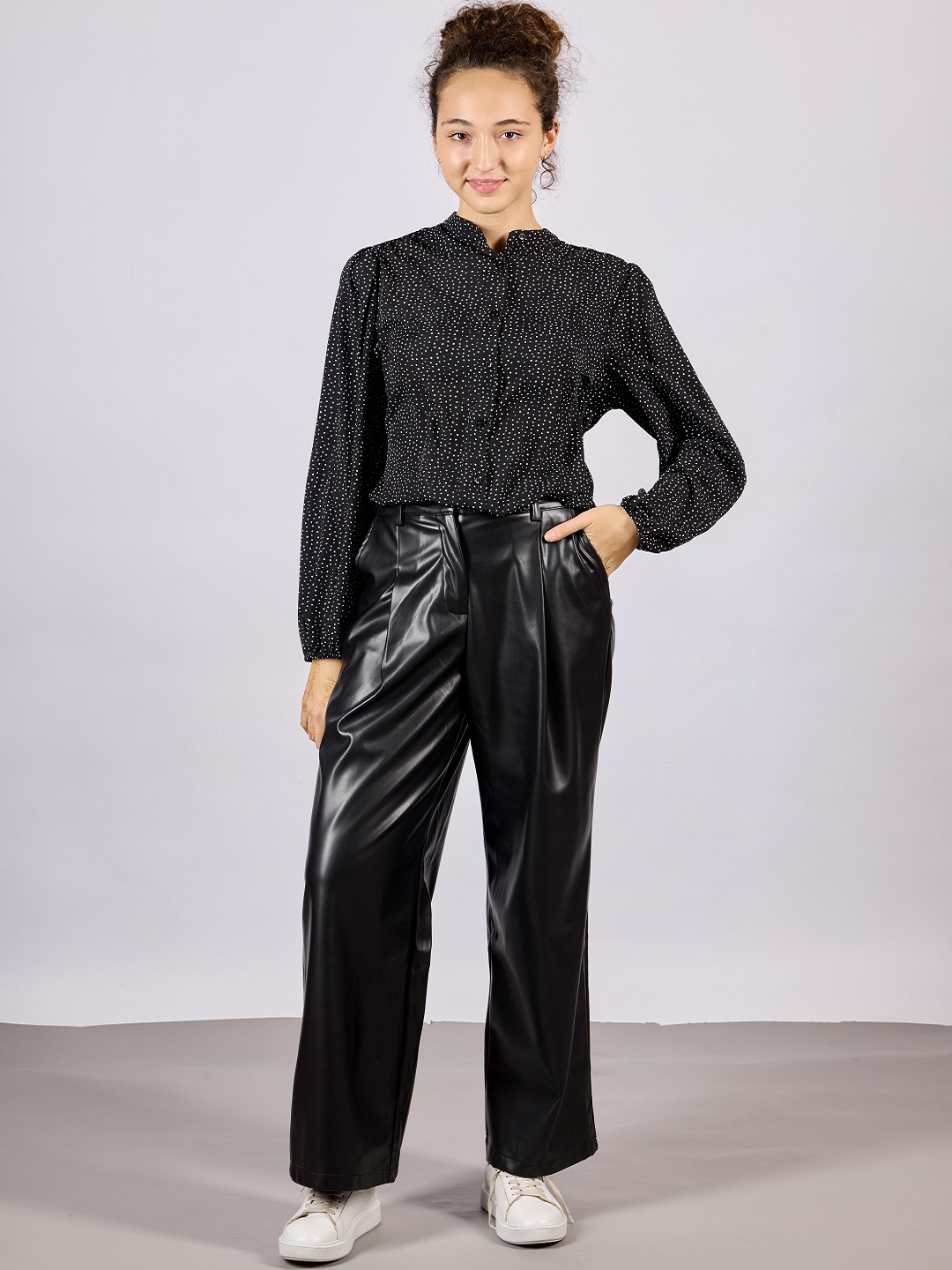 Блузка черный для женщин 44255-1 28