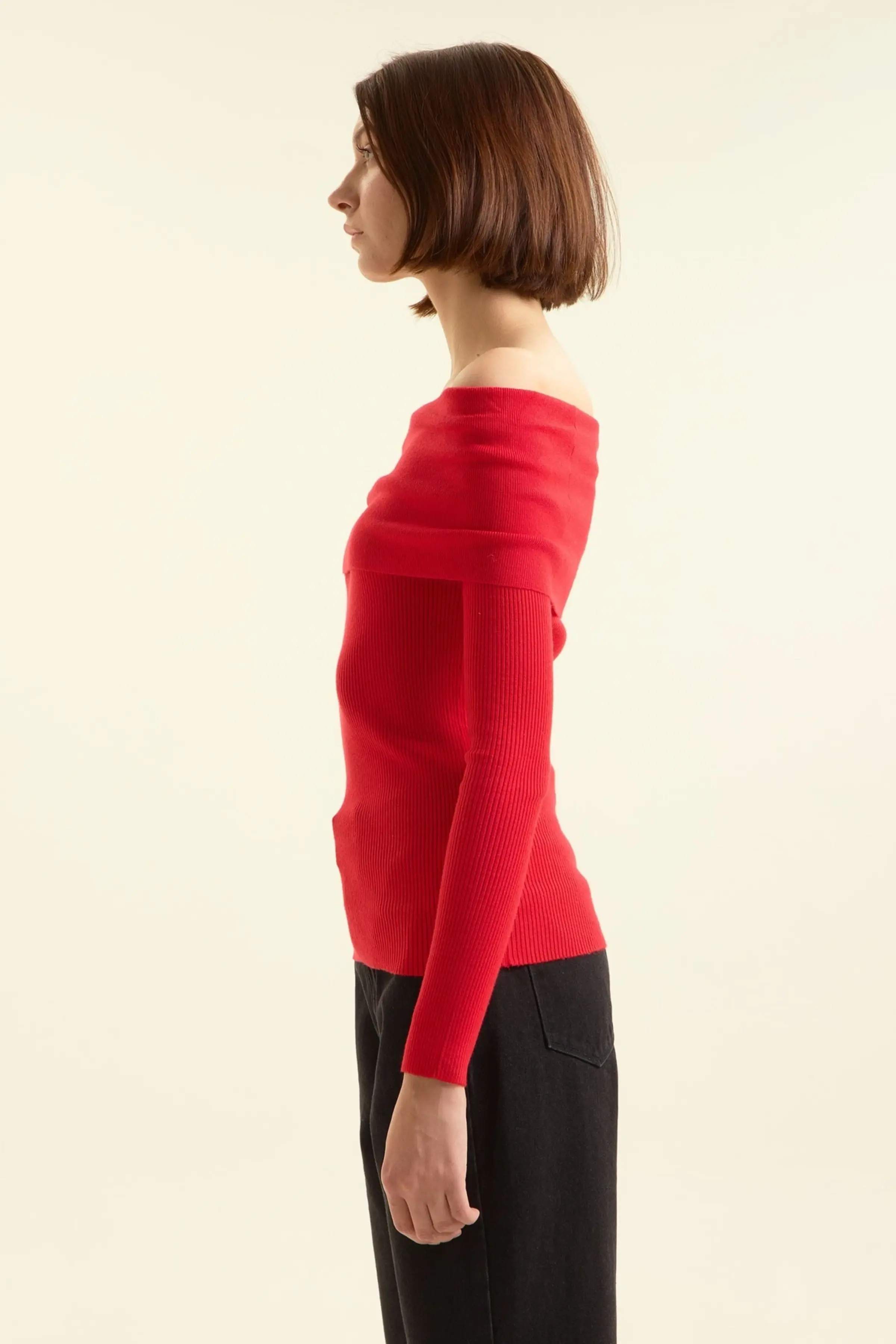 Джемпер красный для женщин 47170-7 60