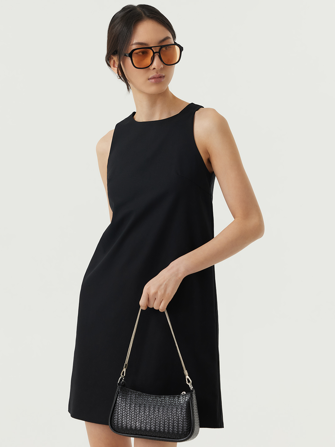 Платье черный для женщин 48166-1 54