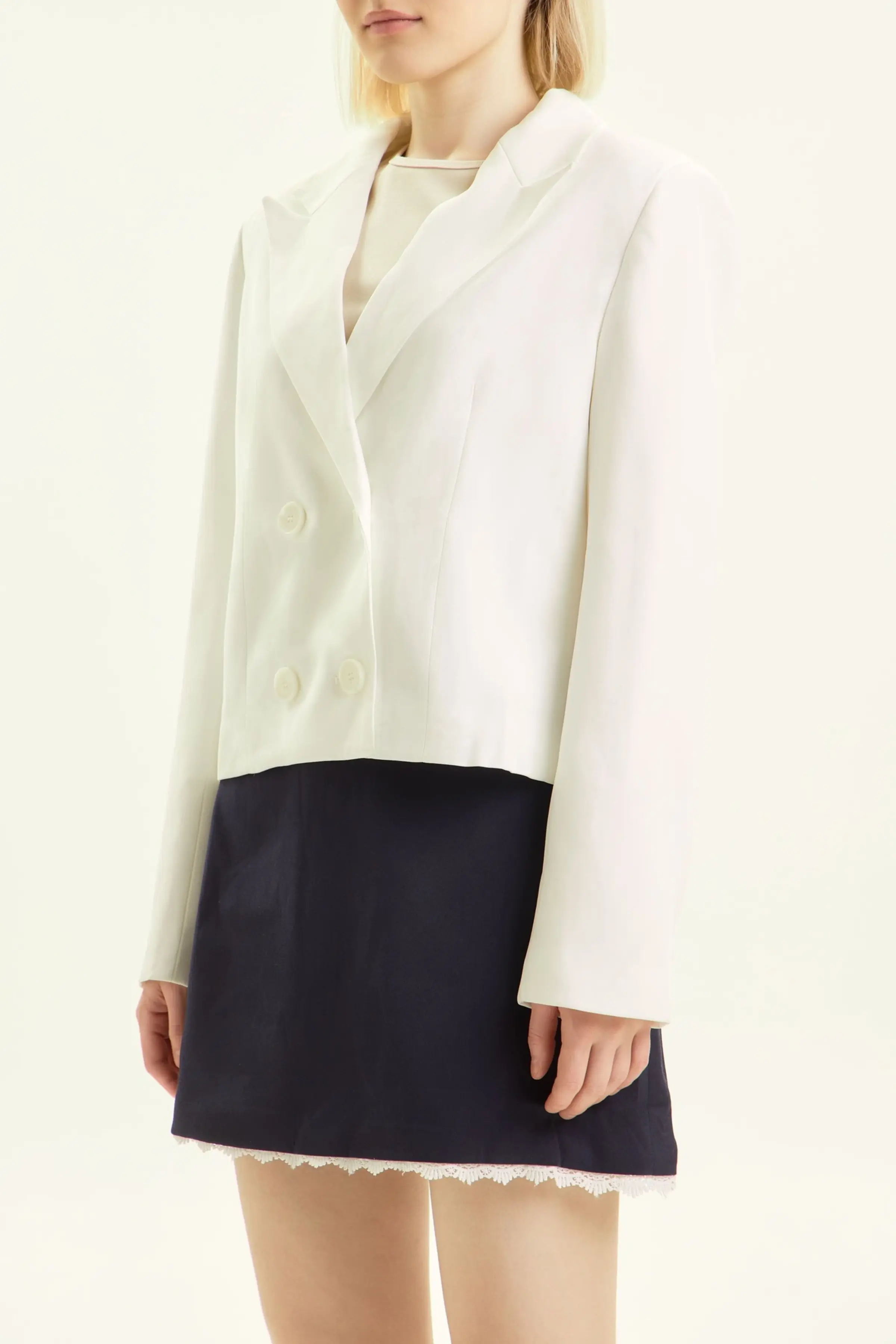 Жакет белый для женщин 44289-4 64