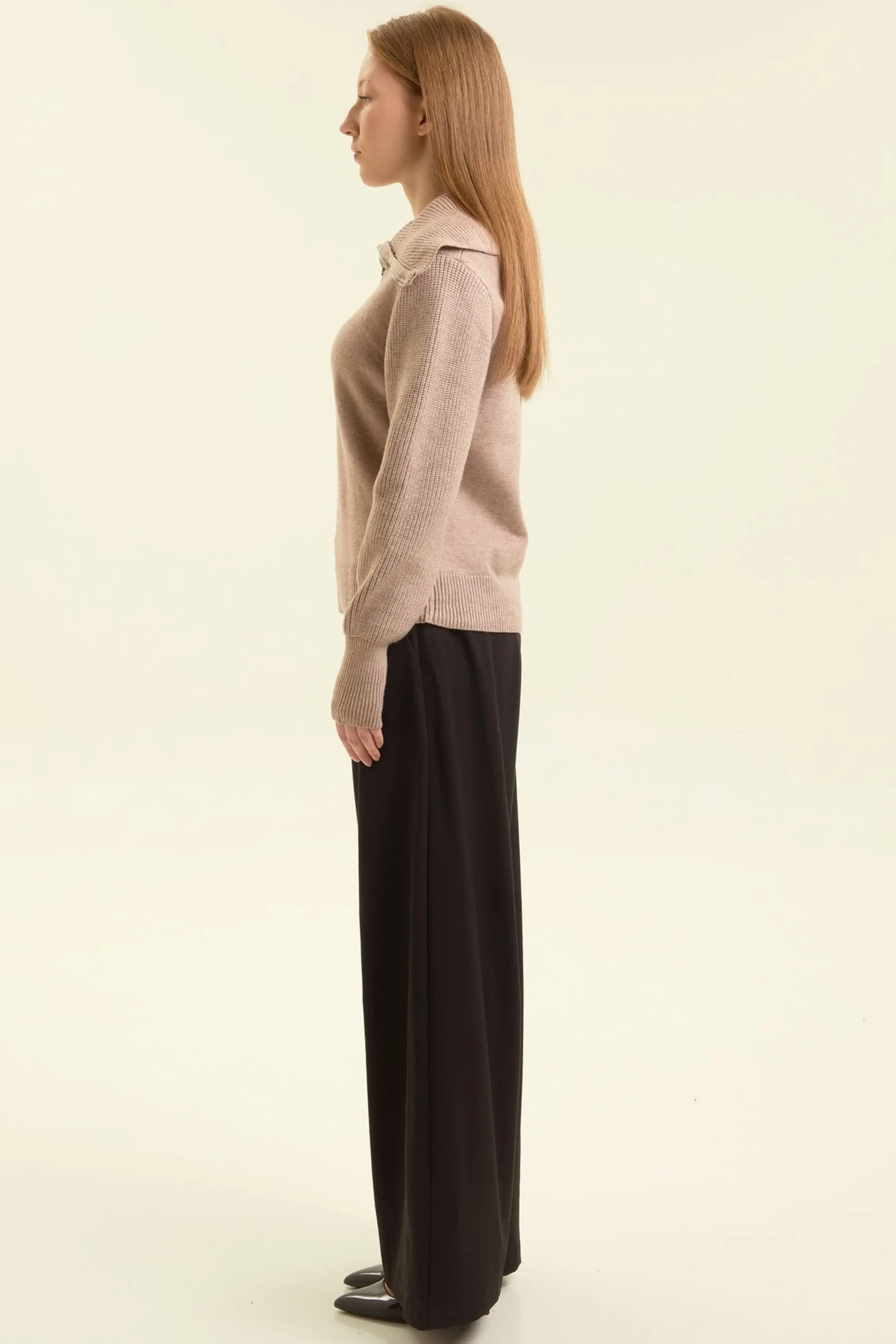 Свитер бежевый для женщин 47158-15 65