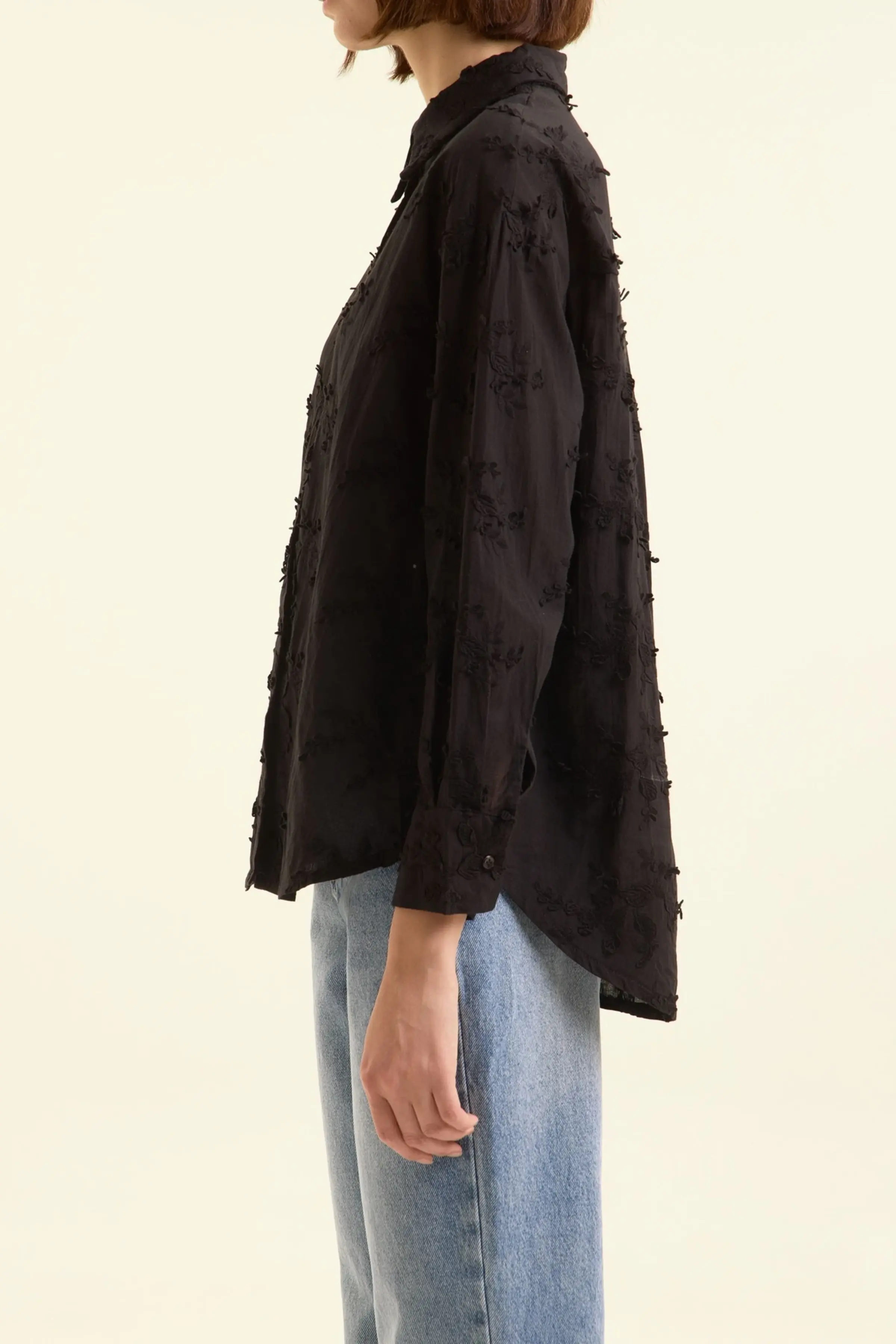 Рубашка черный для женщин 47203-1 66