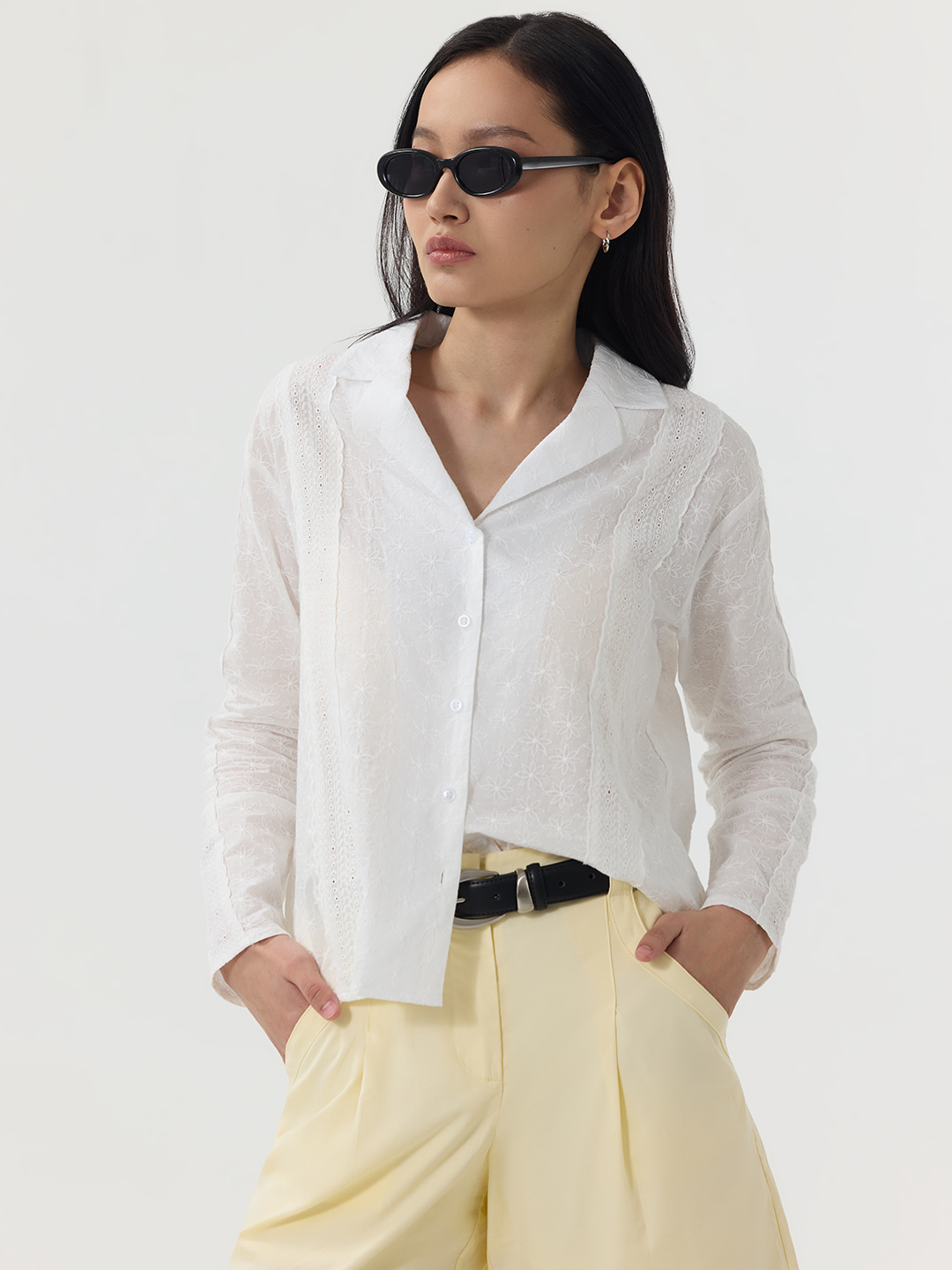 Рубашка белый для женщин 49300-4 66